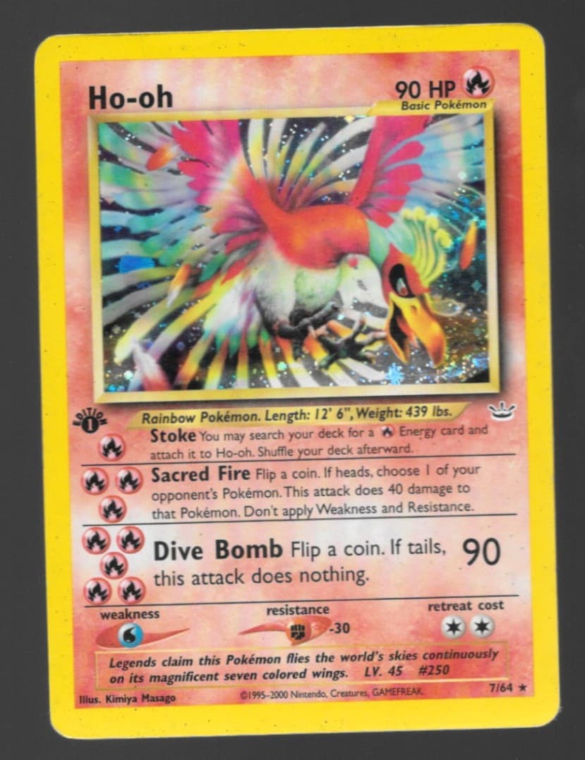Ho-oh 2001 Pokemon
