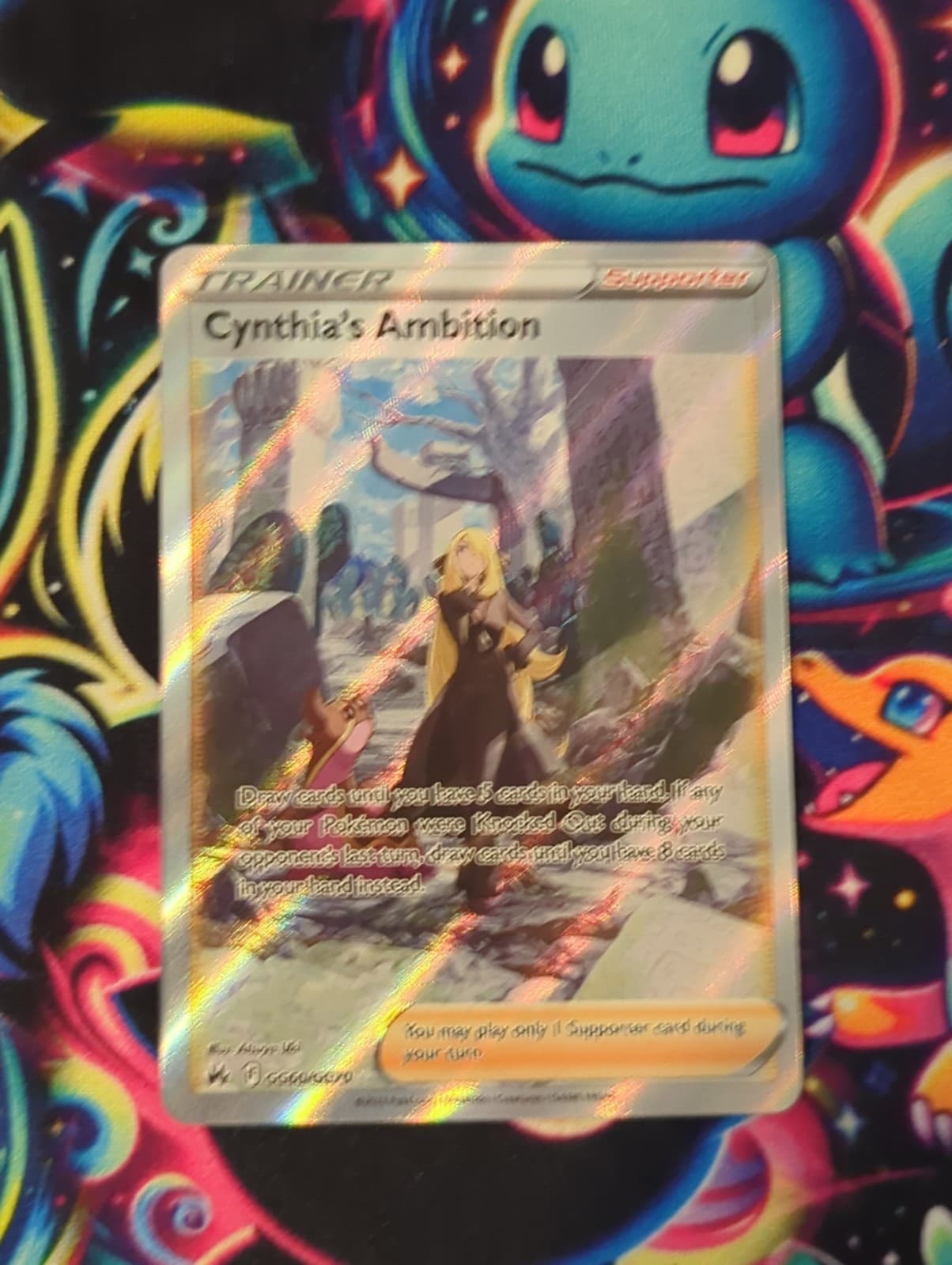 Cynthia's Ambition trading card