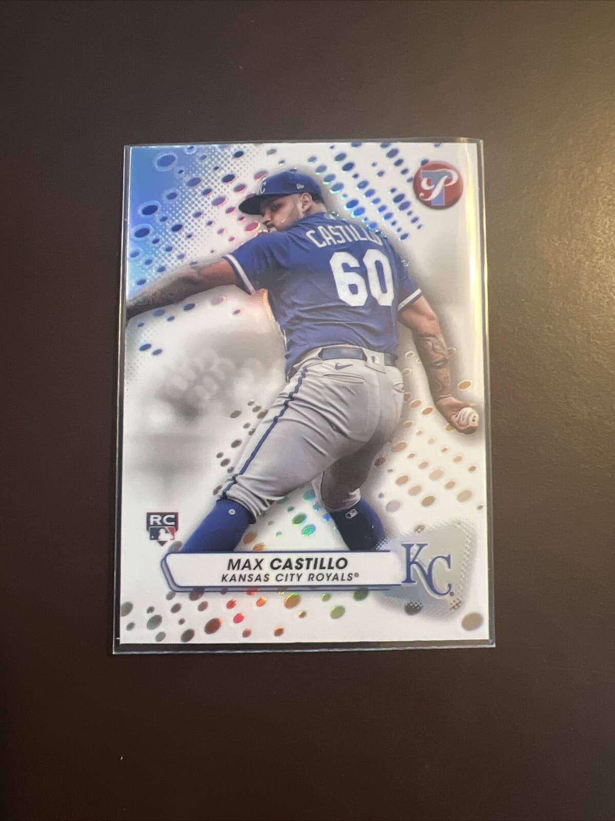 Max Castillo trading card