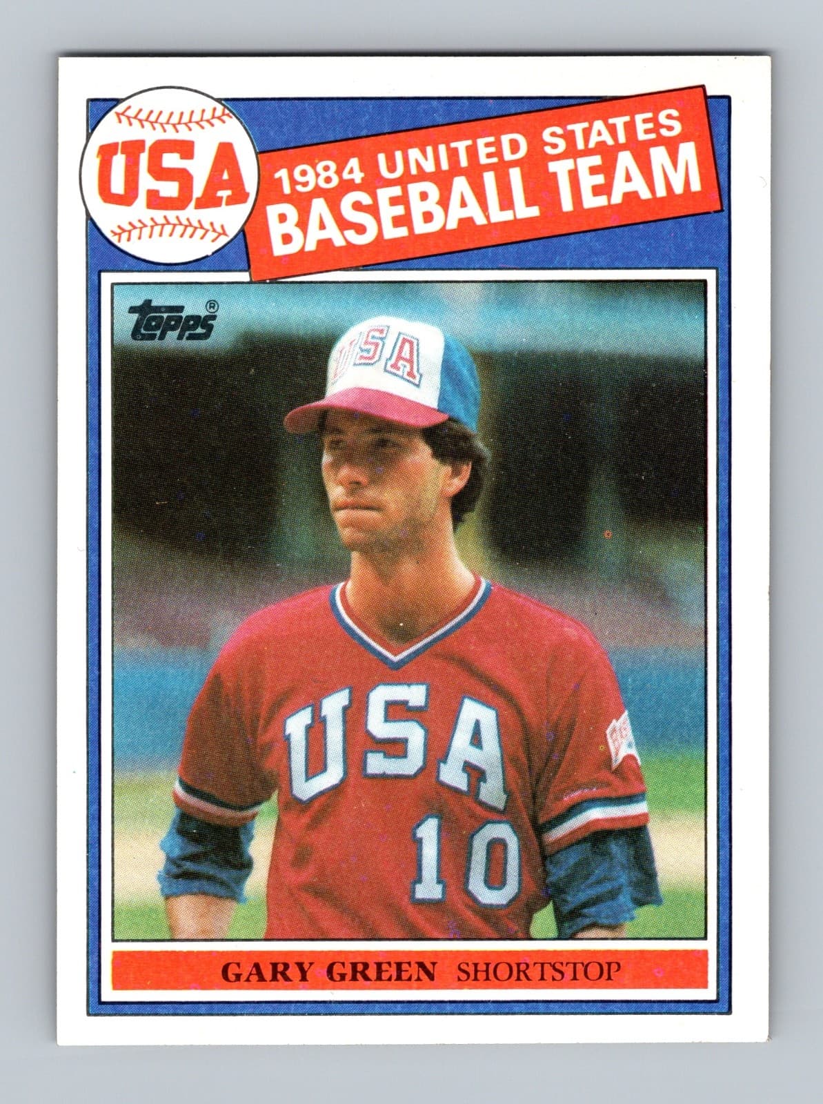 Gary Green trading card