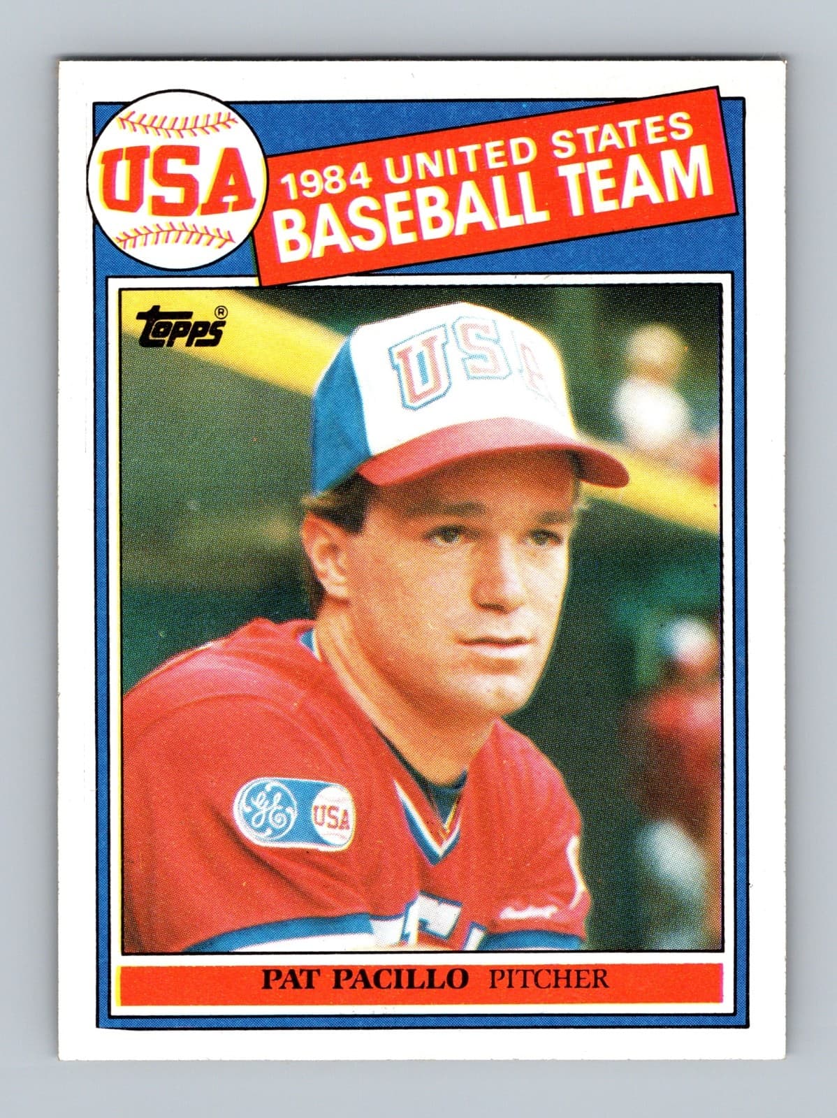 Pat Pacillo trading card