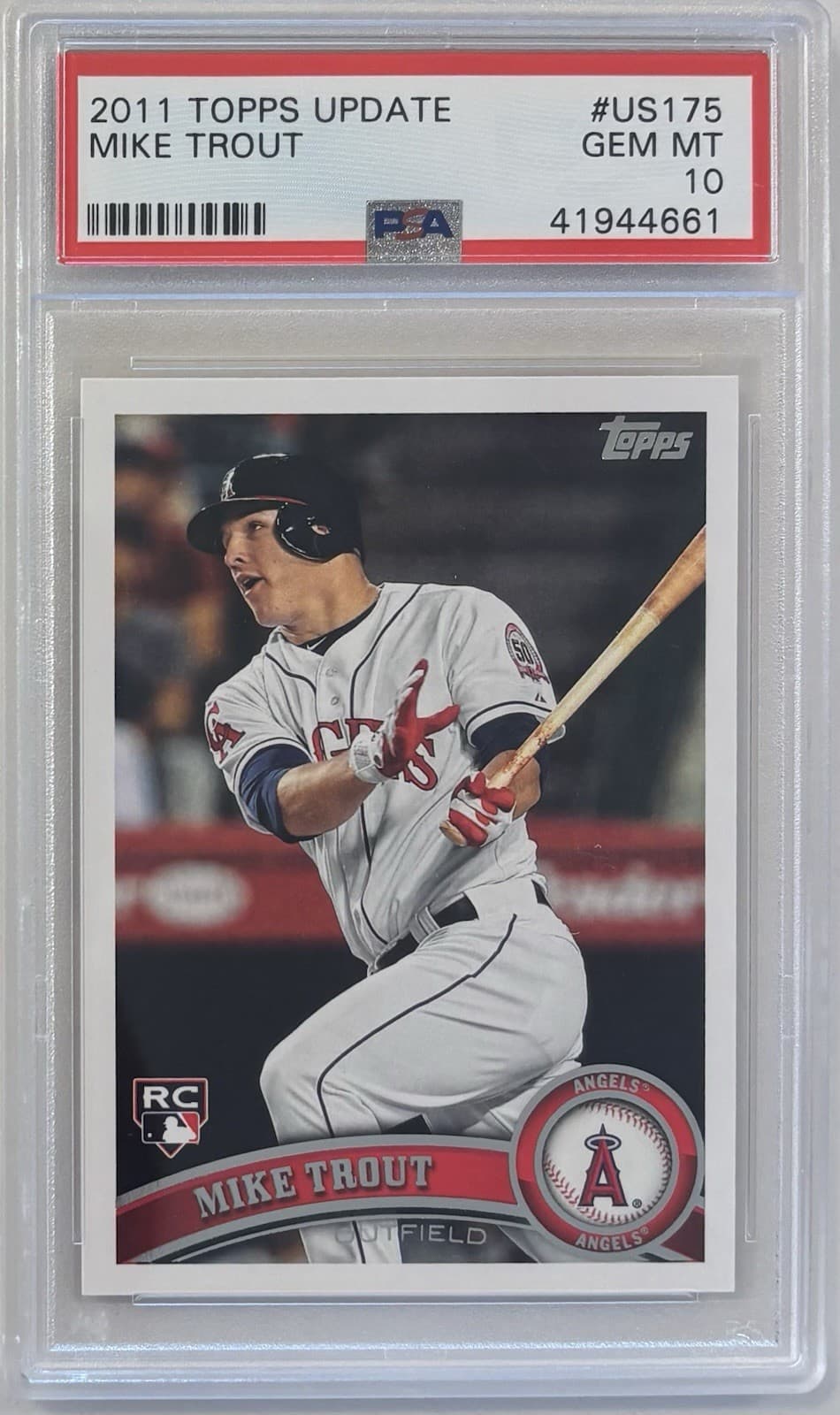 Mike Trout 2011 topps