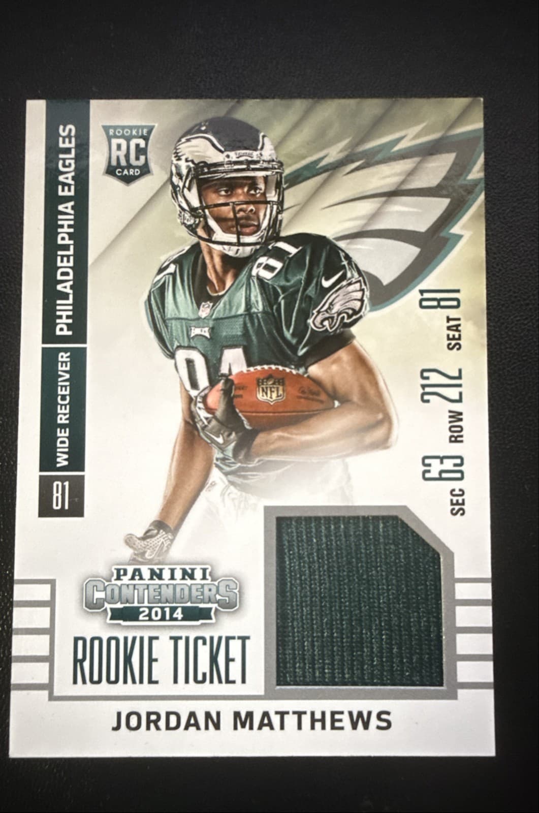 Jordan Matthews 2014 panini