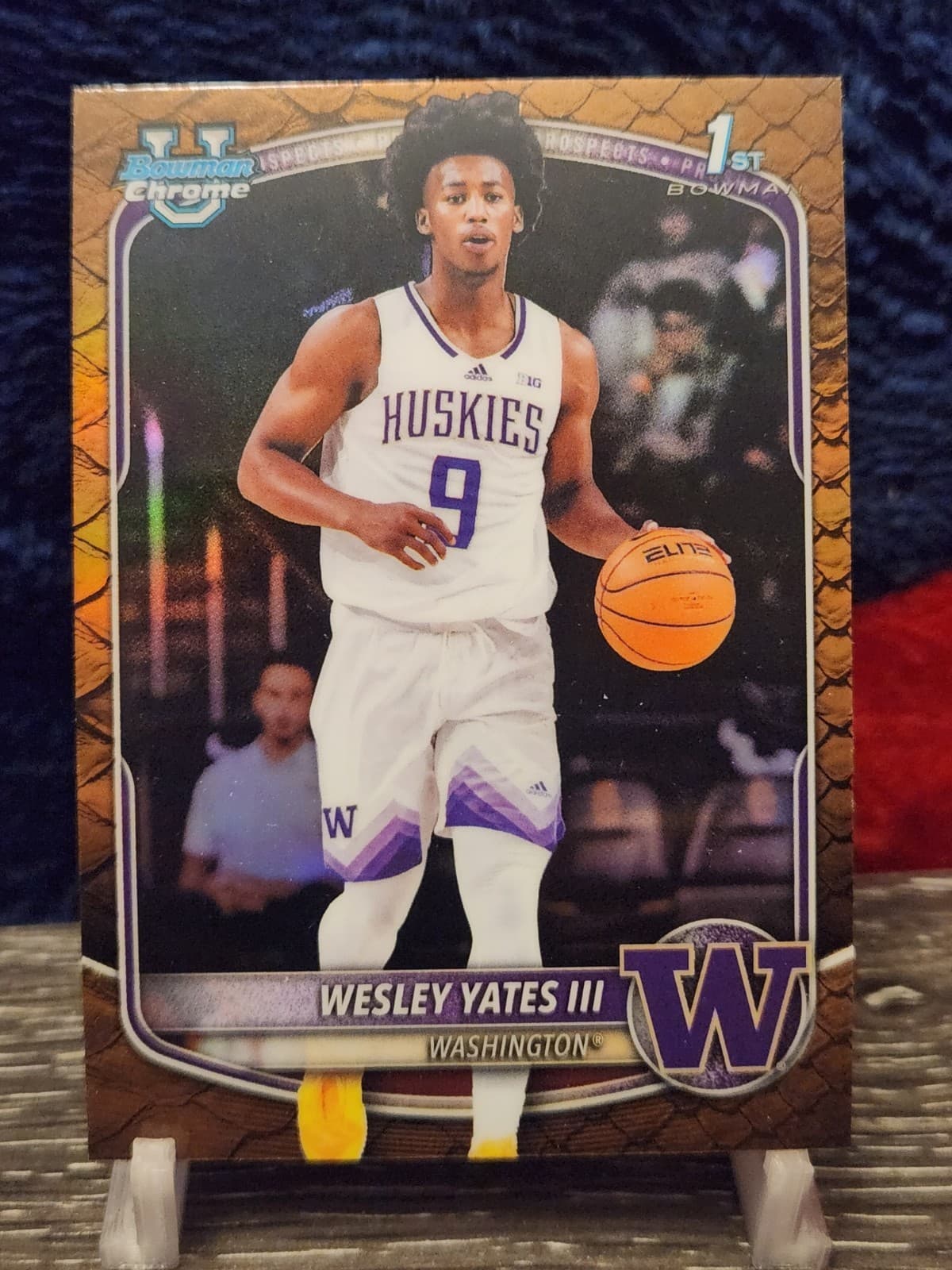 Wesley Yates III trading card