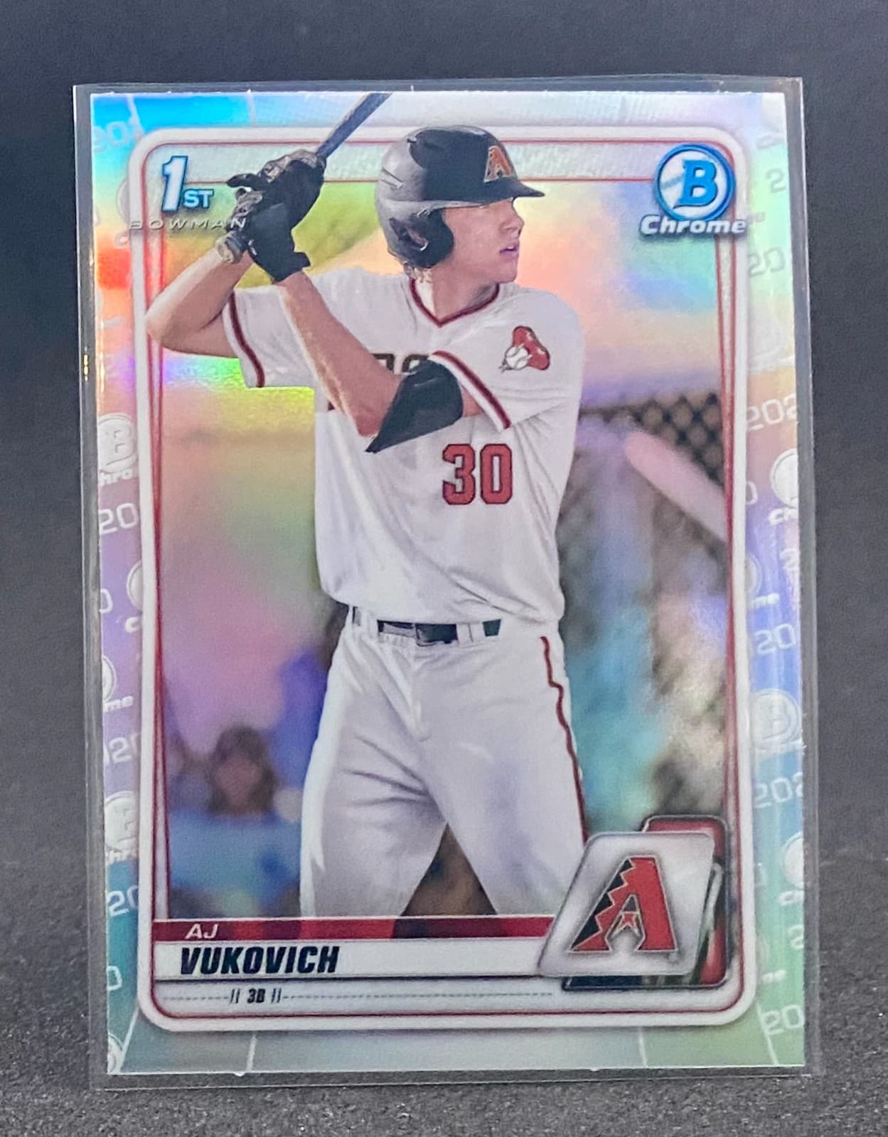 AJ Vukovich trading card