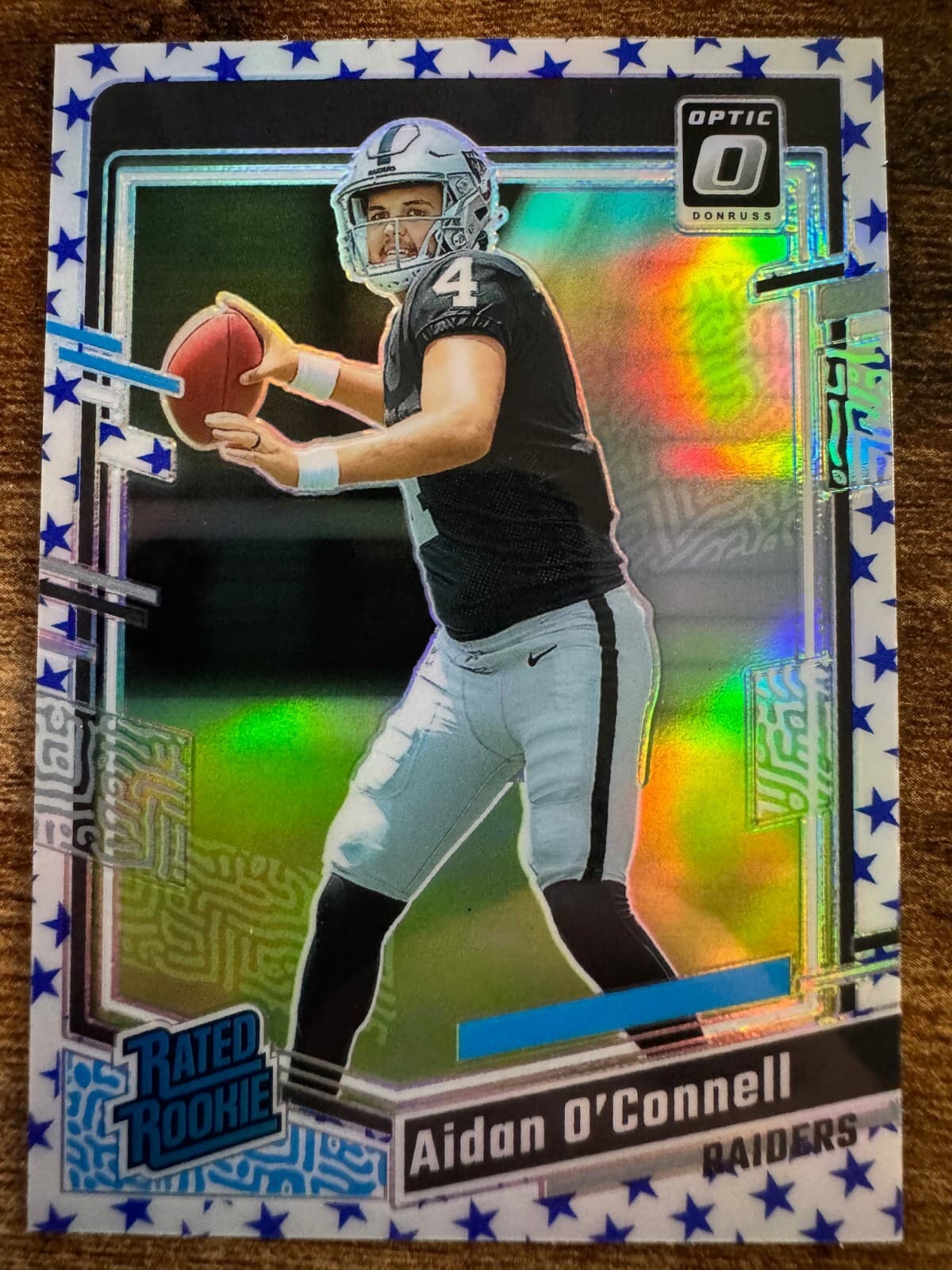 Aidan O'Connell 2023 panini Panini Donruss Optic