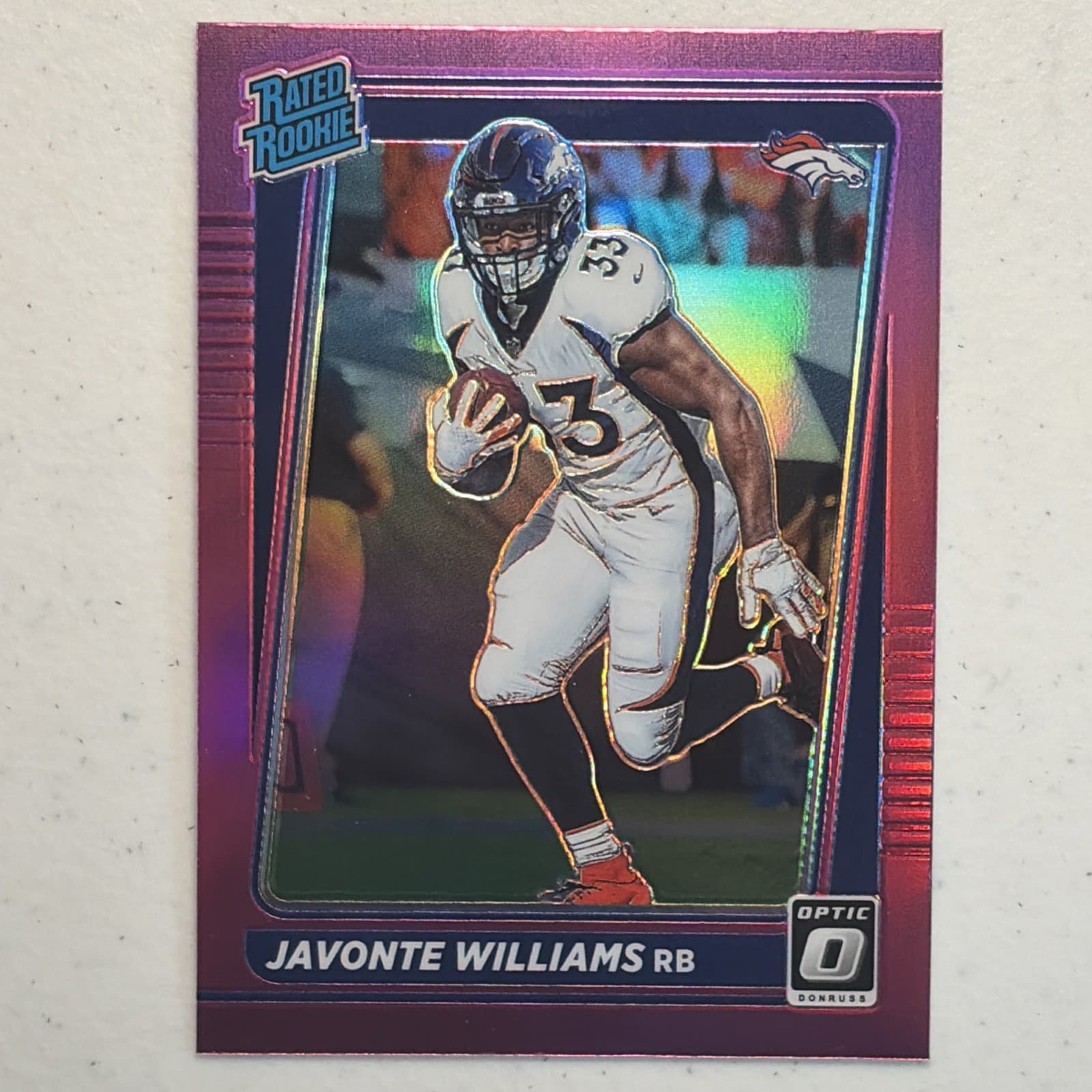 Javonte Williams 2021 panini