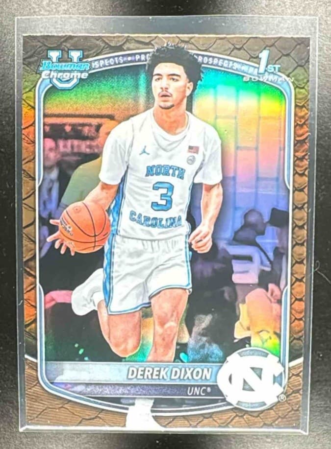 Derek Dixon trading card