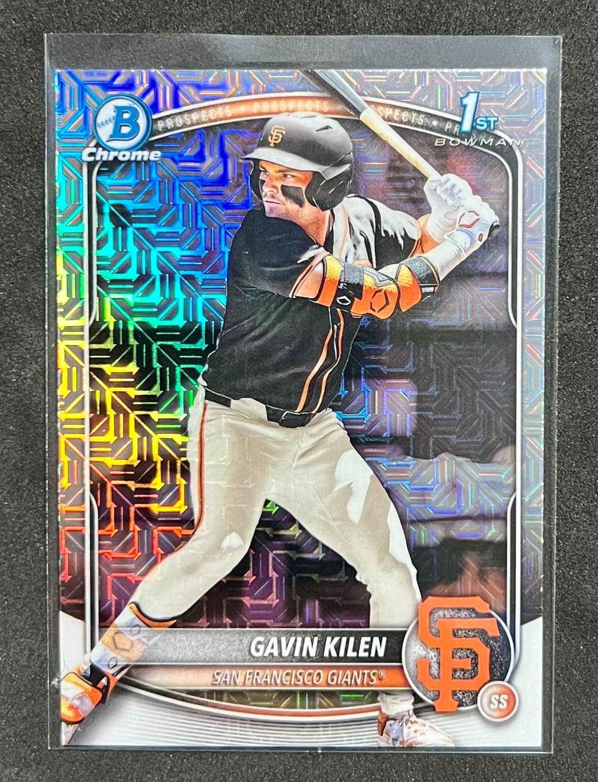 Gavin Kilen trading card