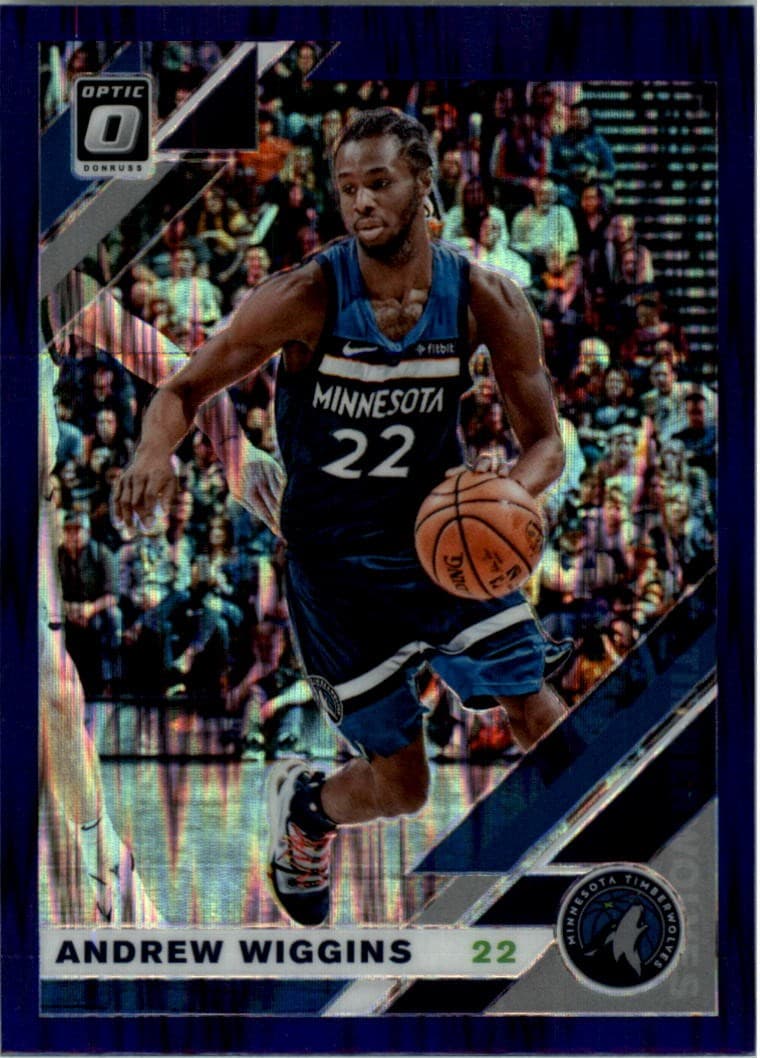 Andrew Wiggins 2019 panini Donruss Optic
