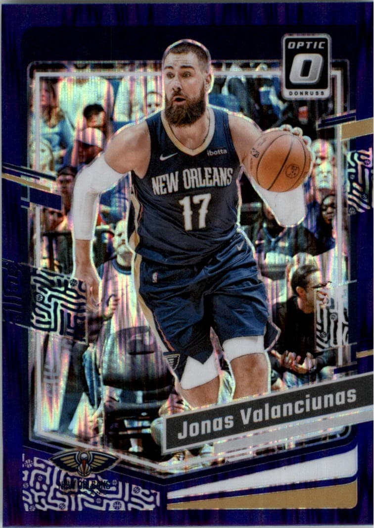 Jonas Valanciunas 2023 panini Donruss Optic