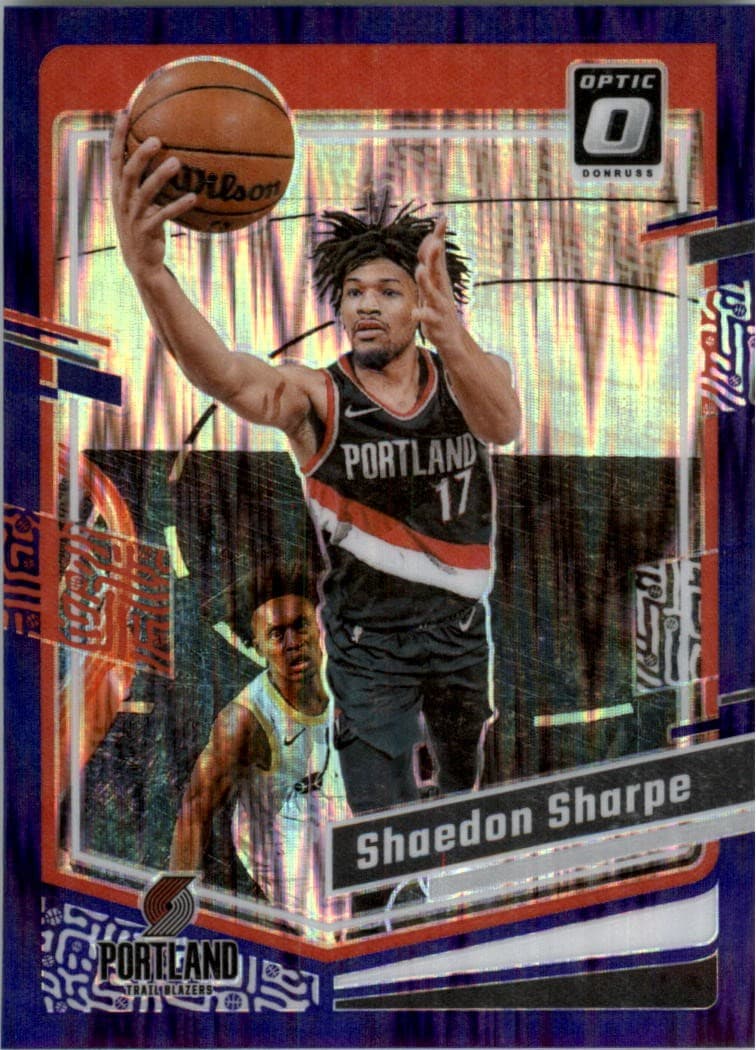 Shaedon Sharpe 2023 panini Donruss Optic