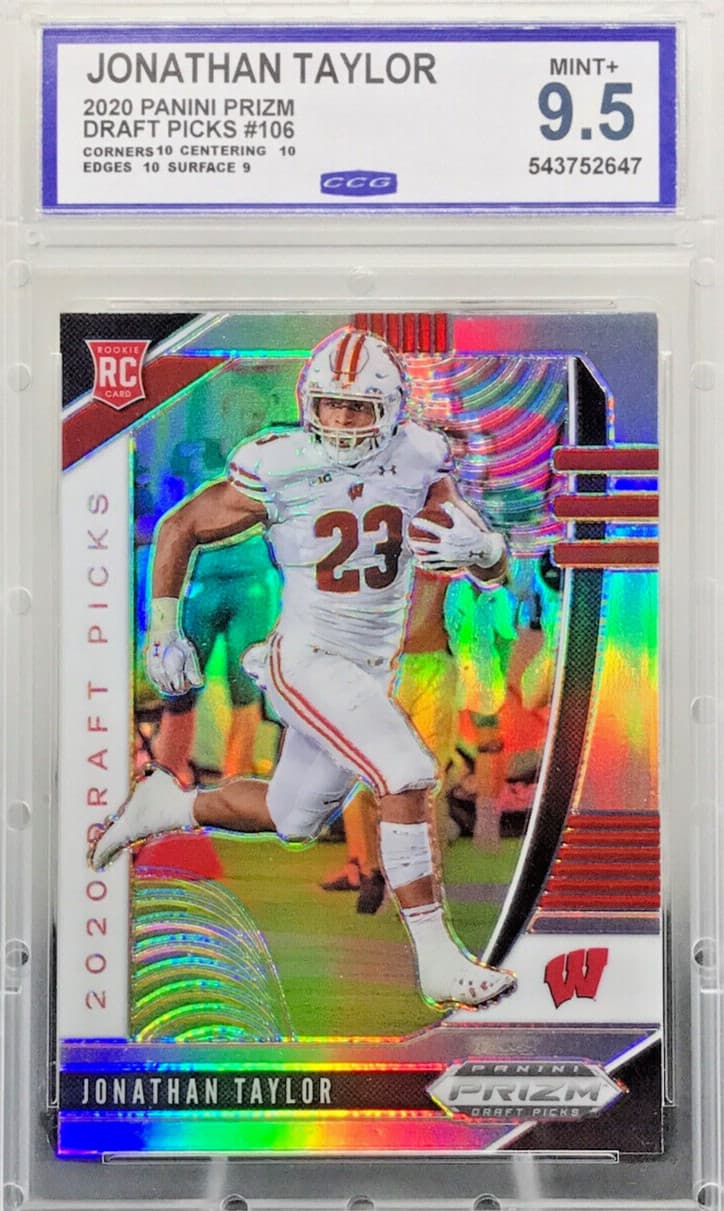 Jonathan Taylor 2020 panini Panini Prizm Draft Picks