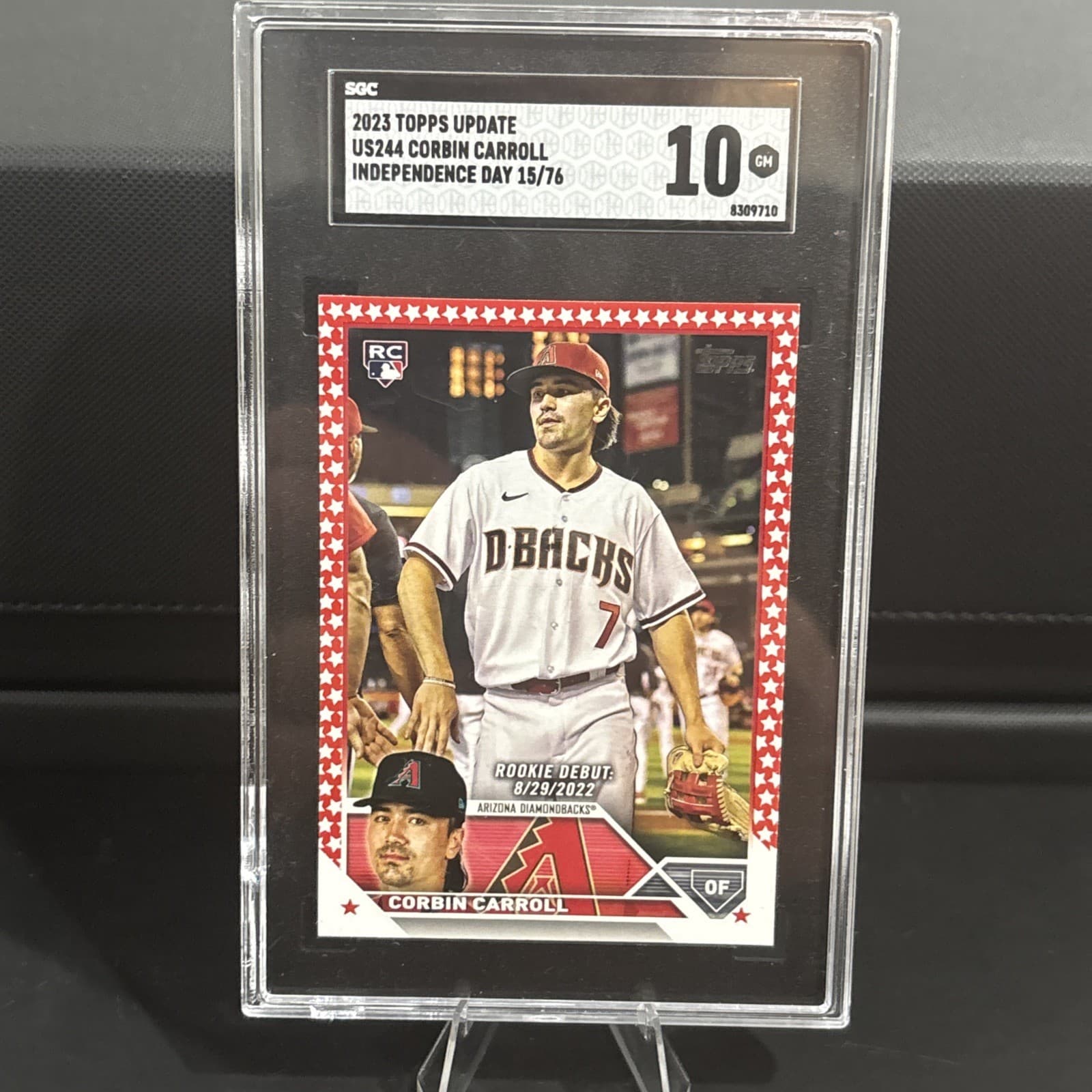 Corbin Carroll 2023 topps Topps Update Rookie Debut