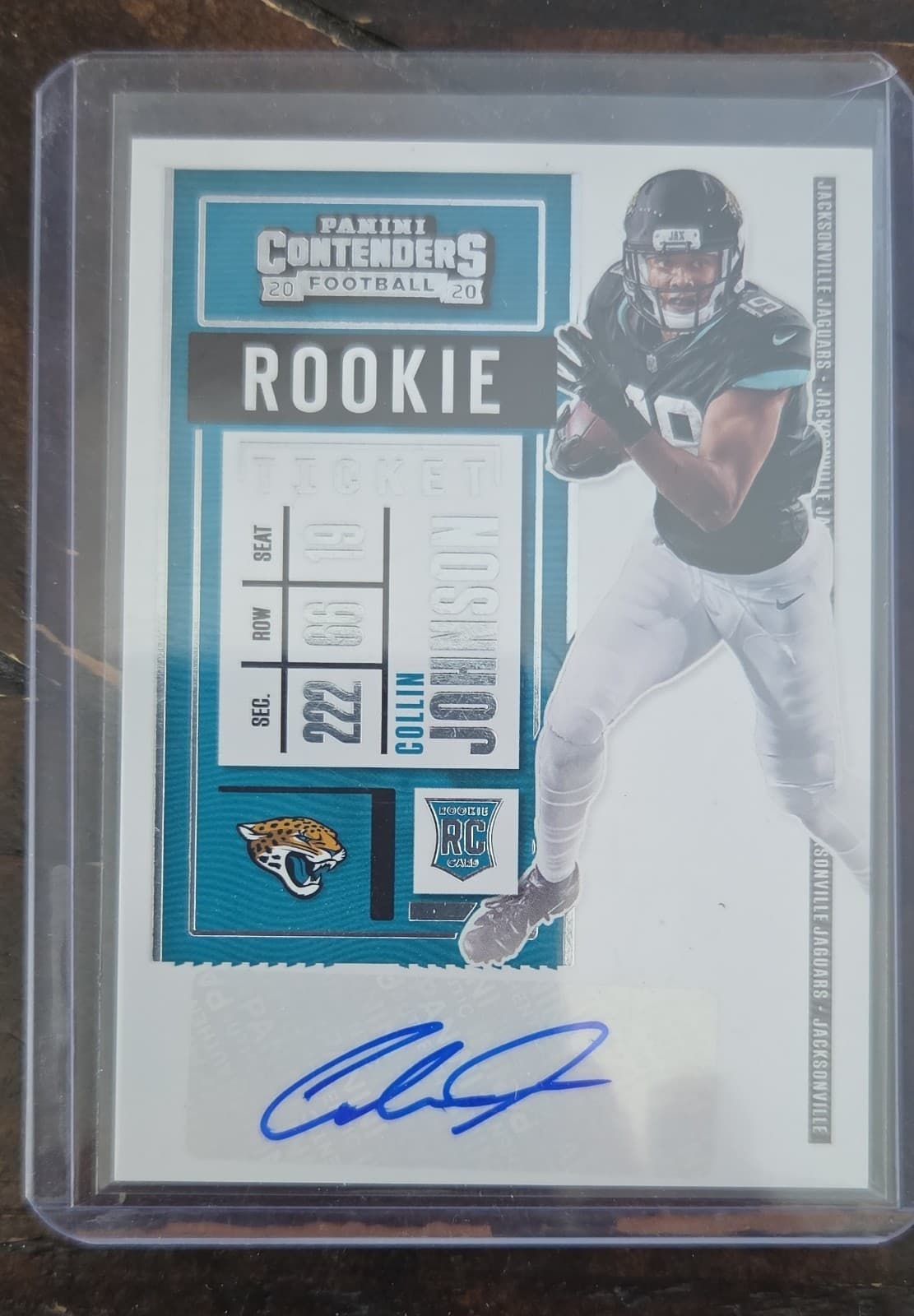 Collin Johnson 2020 panini Panini Contenders