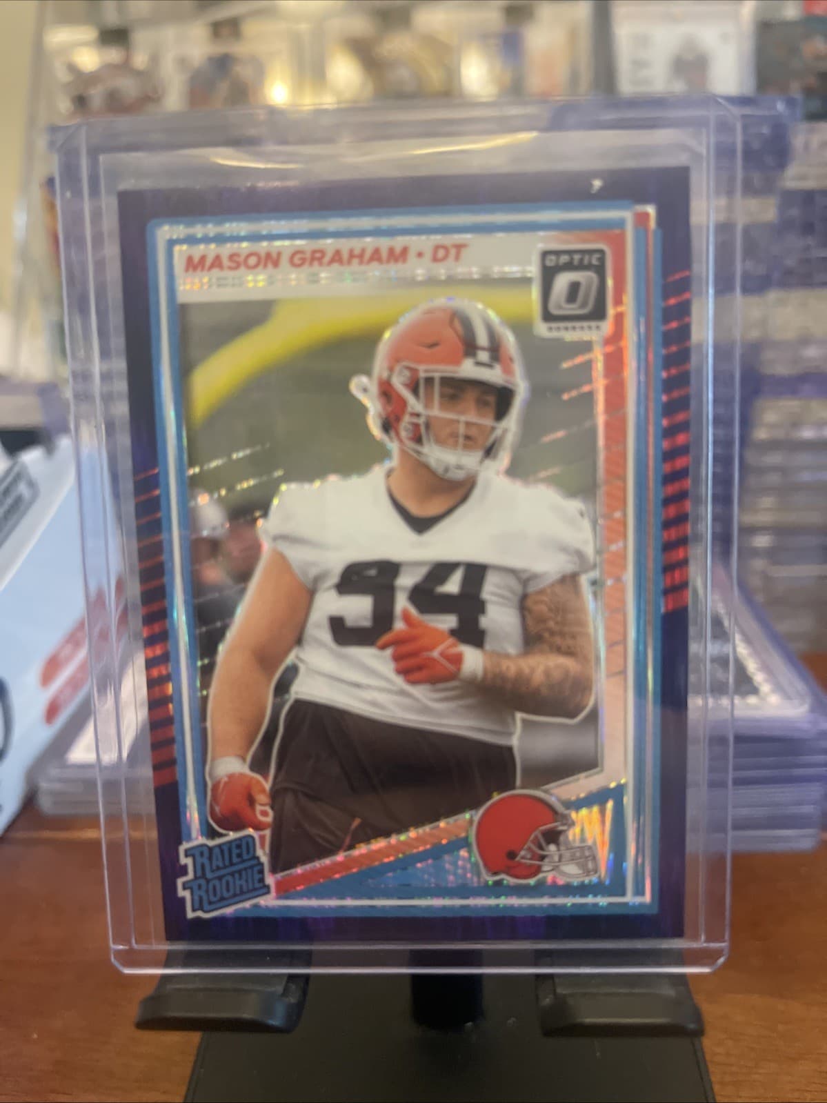 Audric Estime 2024 panini Donruss Optic