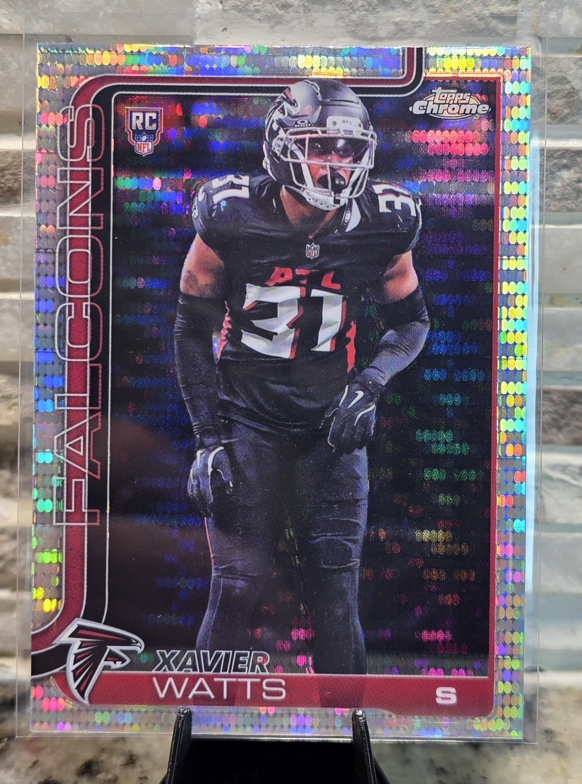 Xavier Watts trading card