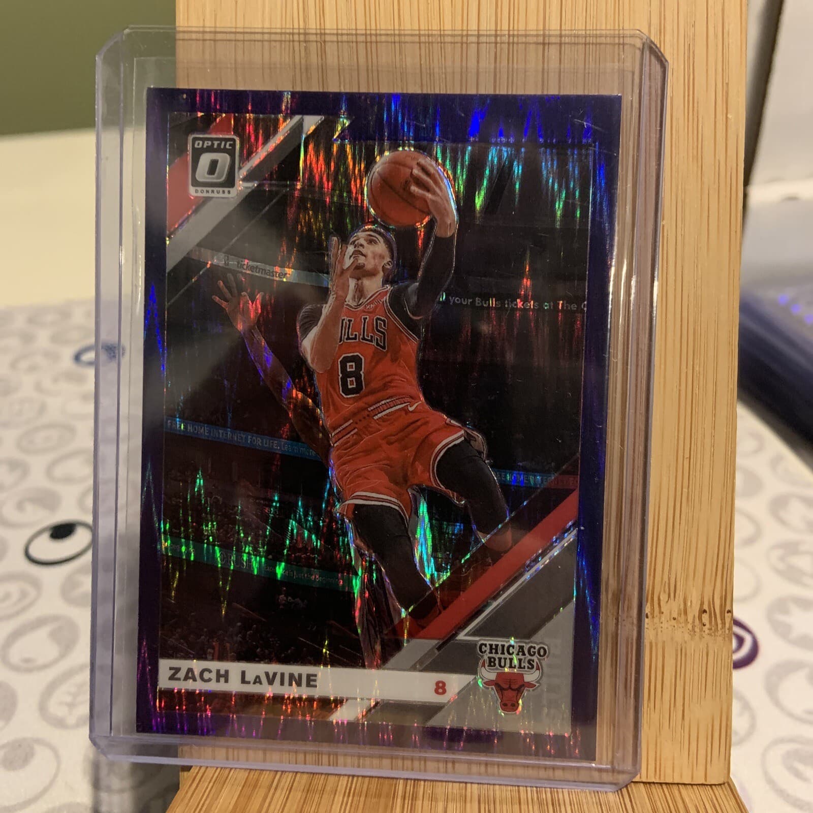Zach LaVine 2019 panini Donruss Optic