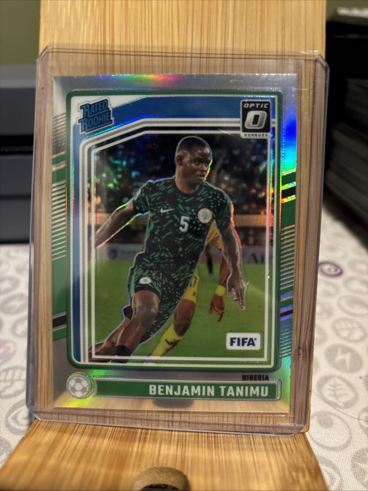 Benjamin Tanimu trading card