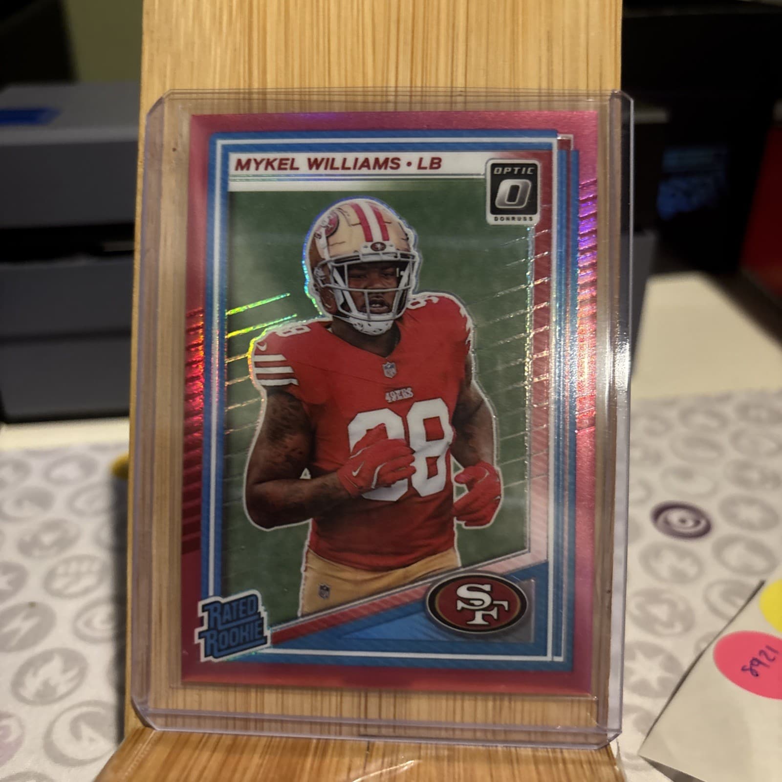 Mykel Williams 2025 panini Panini Donruss Optic
