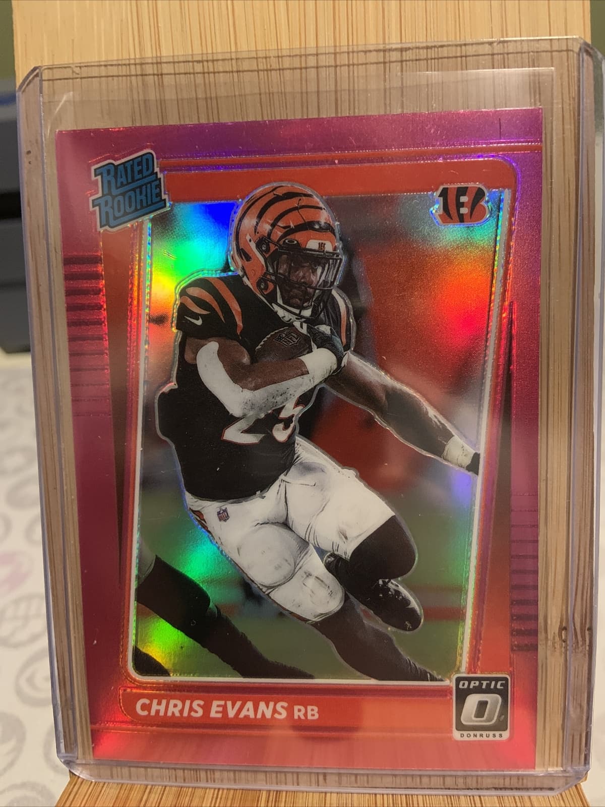 Chris Evans 2021 panini Donruss Optic