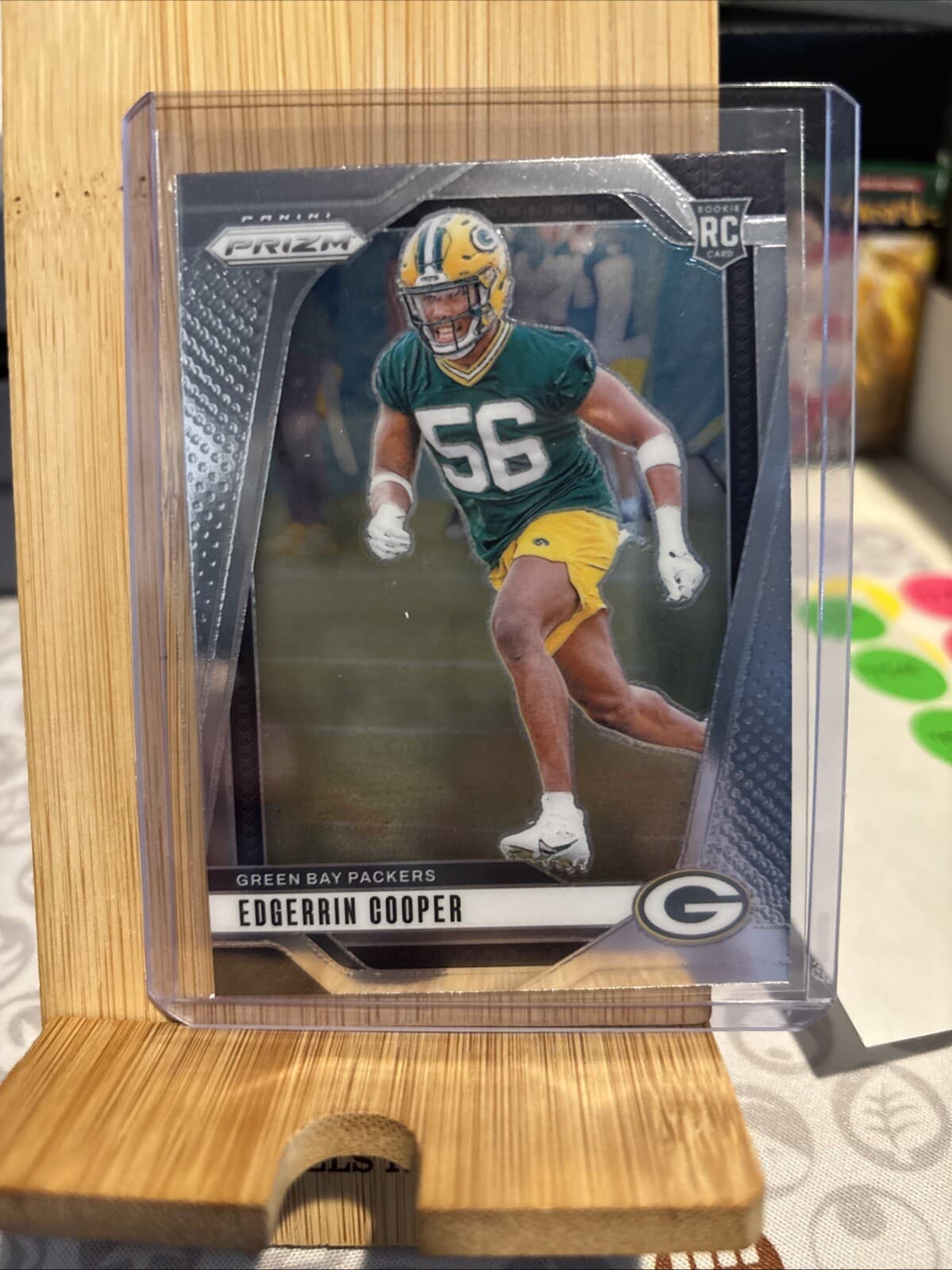 Edgerrin Cooper 2024 panini Prizm Neon Green Pulsar