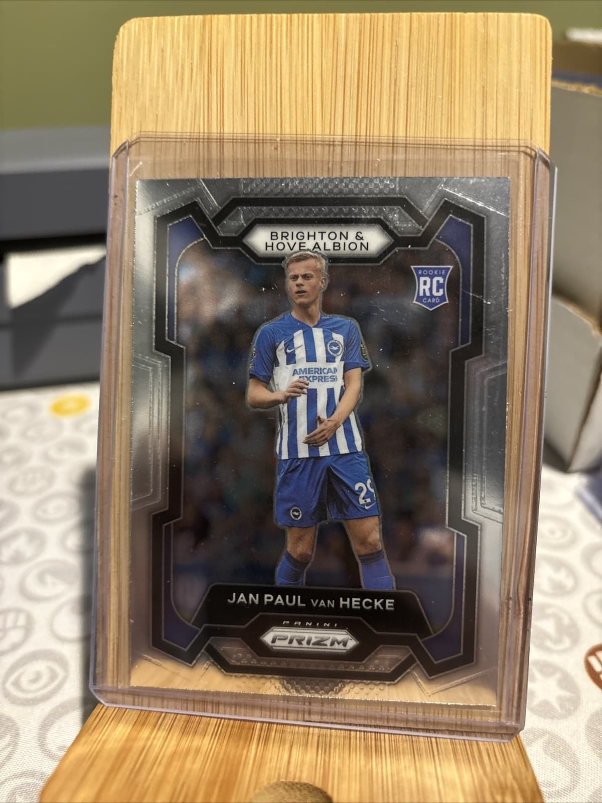 Jan Paul Van Hecke trading card