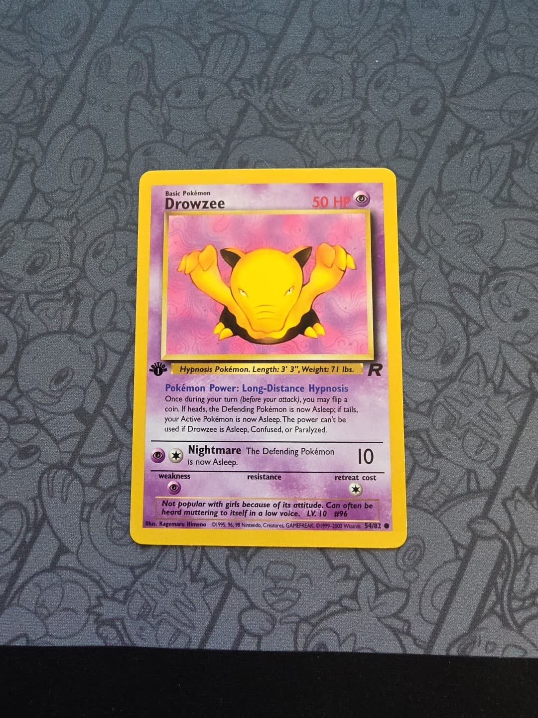 Drowzee 2000 Pokemon Team Rocket