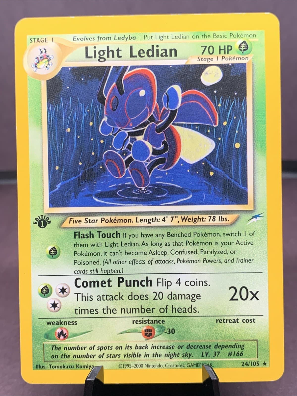 Ledian trading card