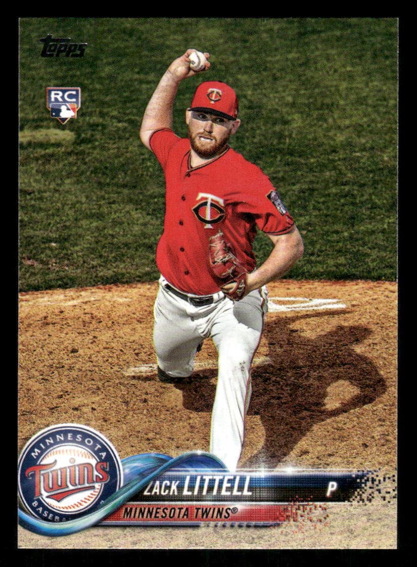 Zack Littell 2018 topps Topps Update