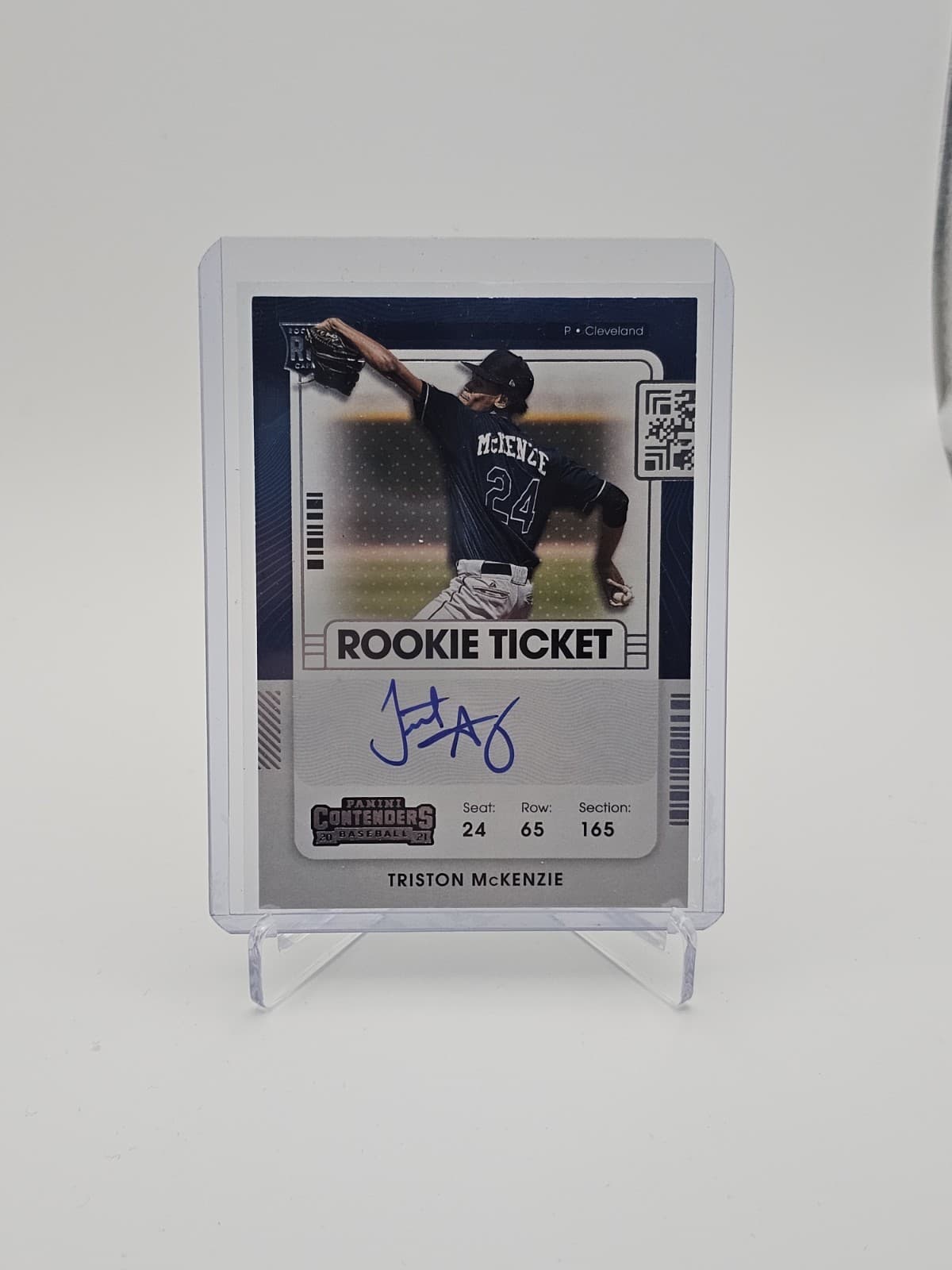 Triston McKenzie 2021 panini