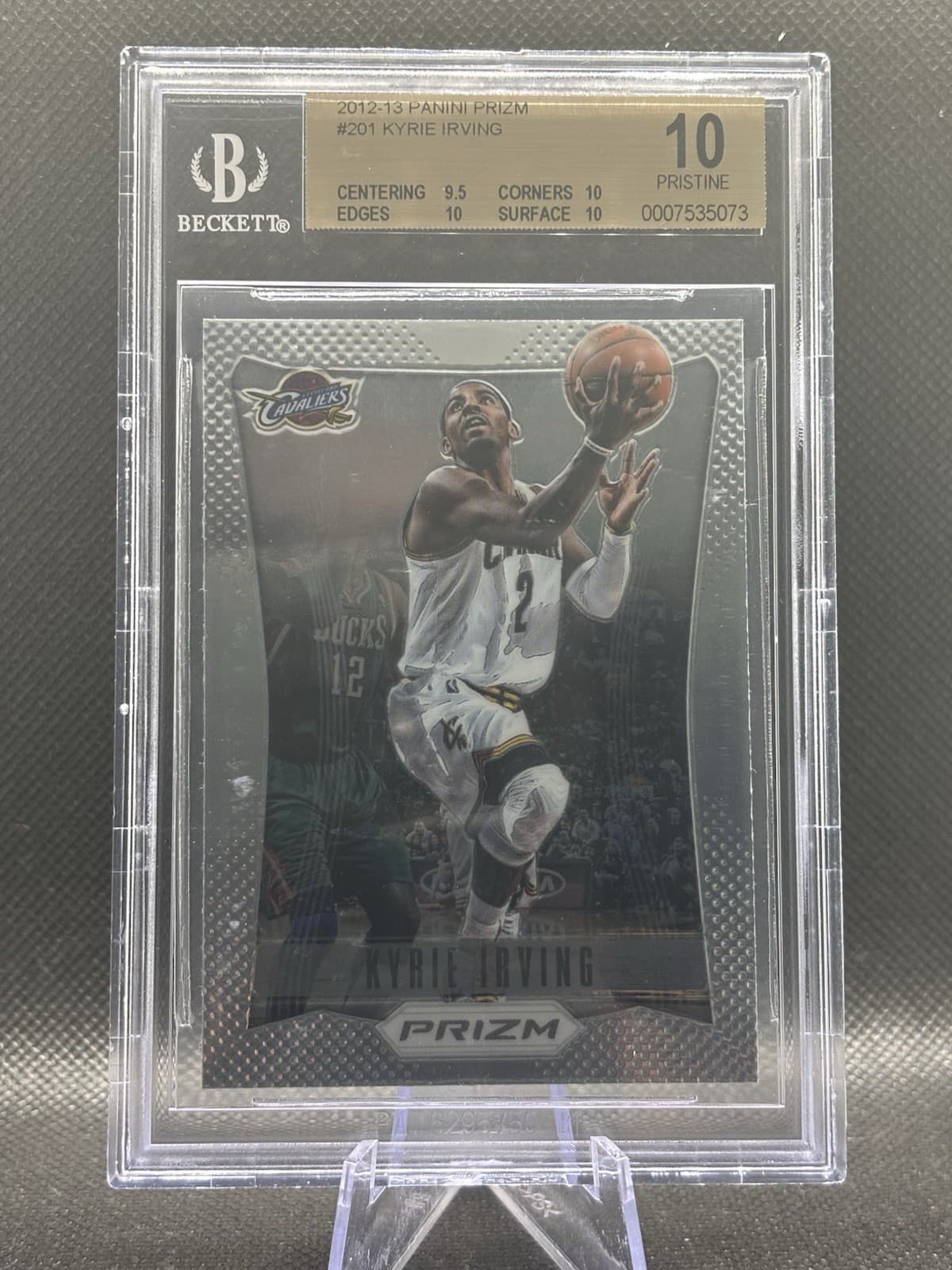 Kyrie Irving trading card