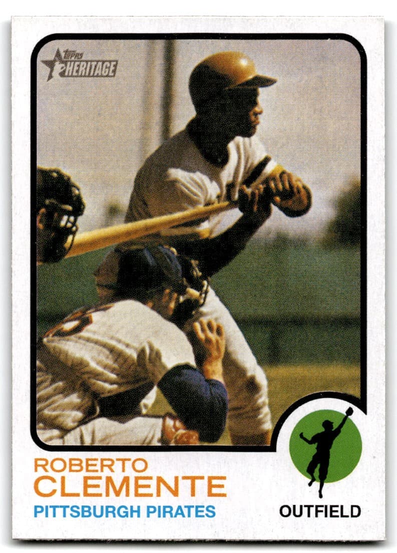 Roberto Clemente trading card