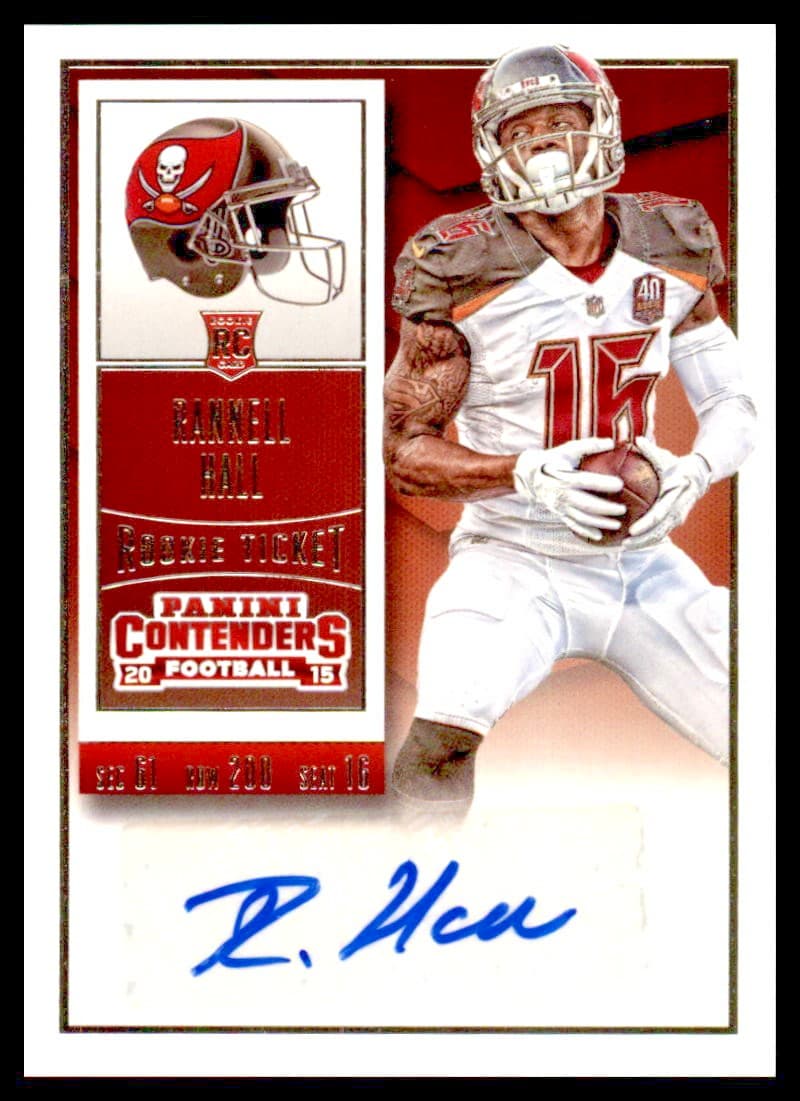 Rannell Hall 2015 panini