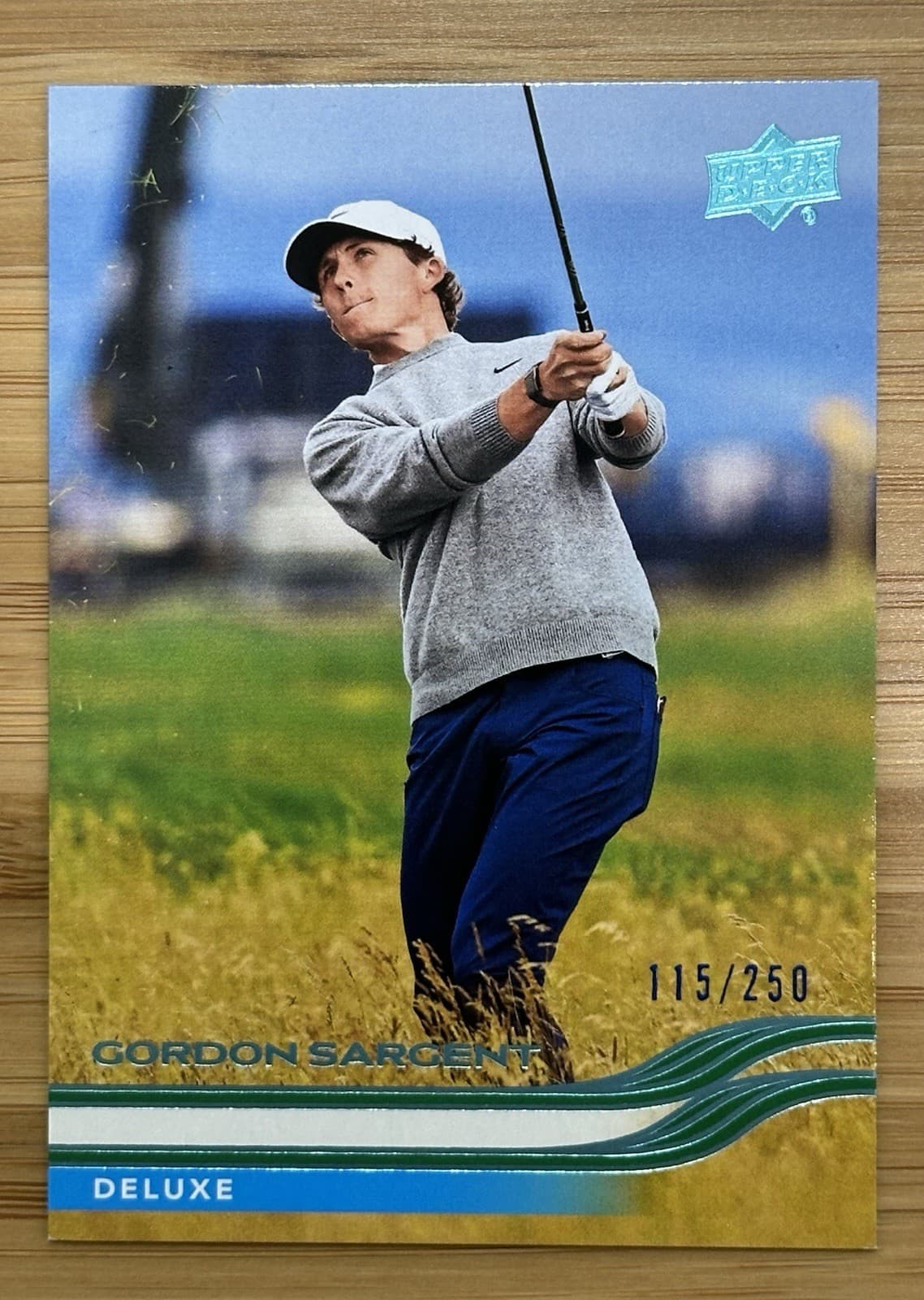 Gordon Sargent trading card