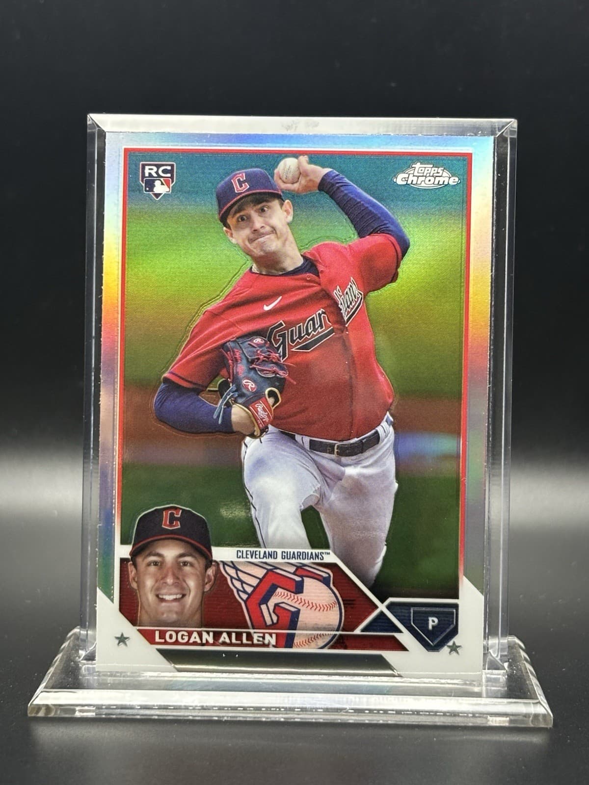Logan Allen trading card
