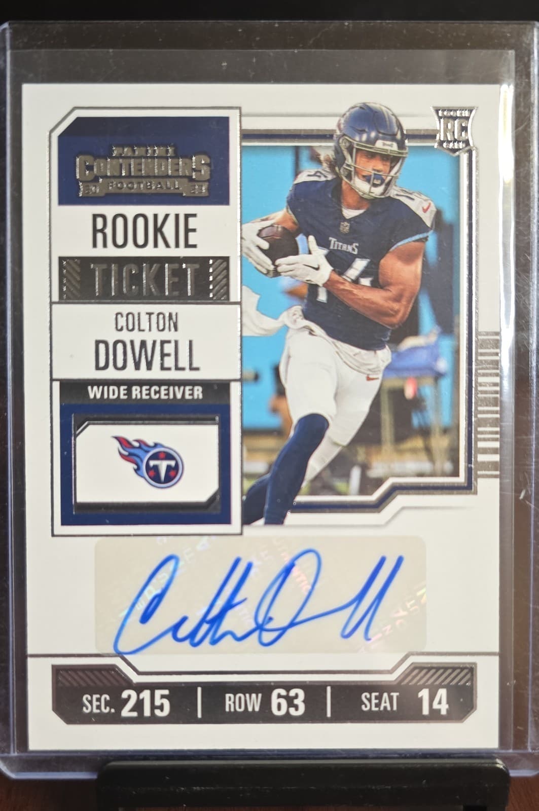 Colton Dowell 2023 panini Panini Contenders