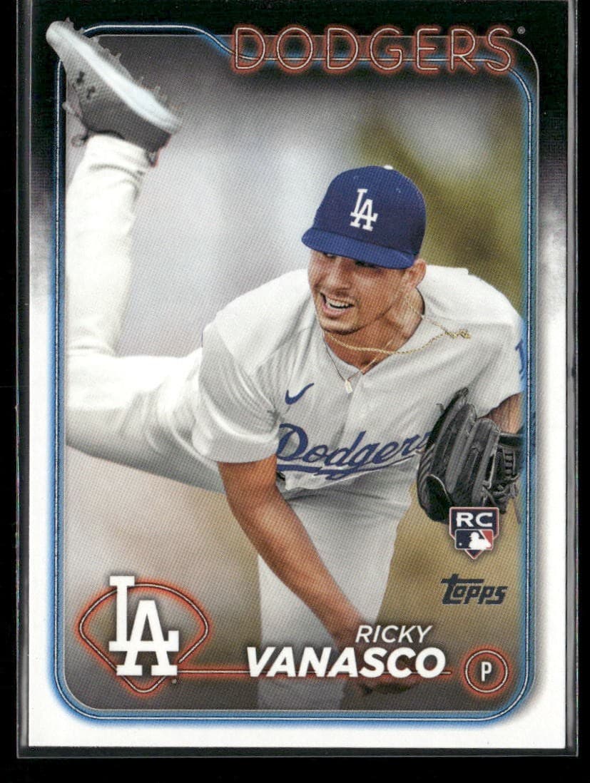 Ricky Vanasco trading card
