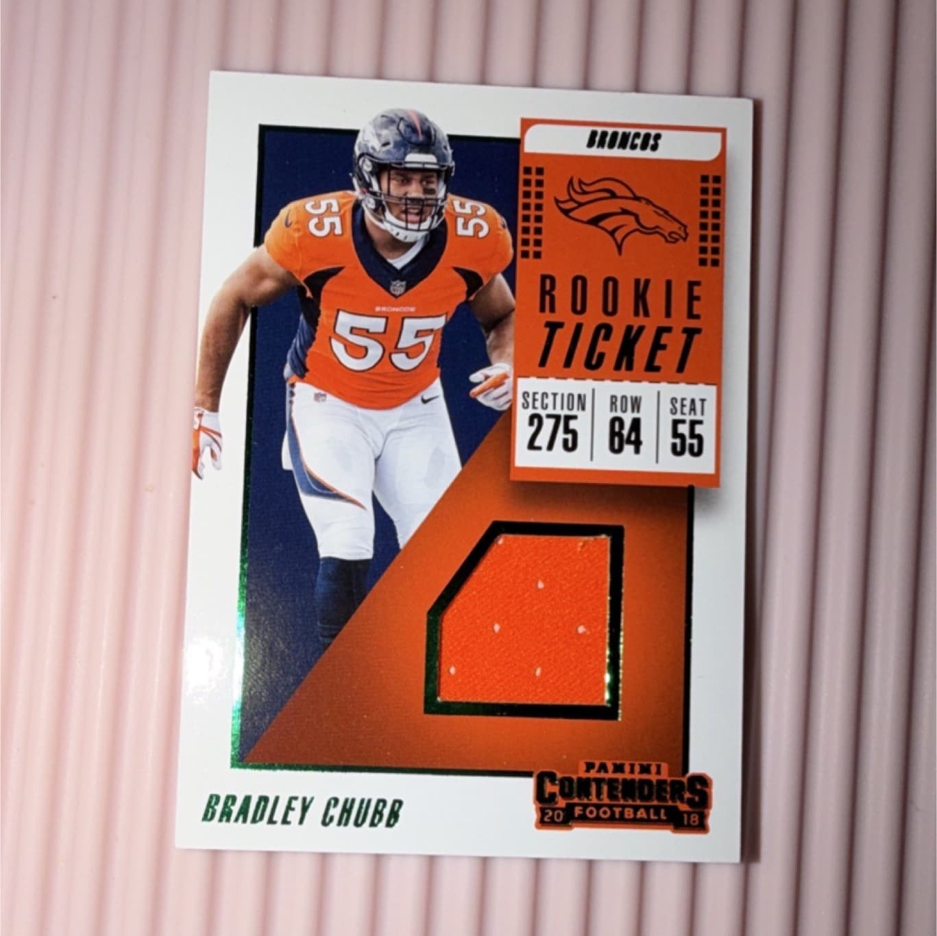 Bradley Chubb 2018 panini