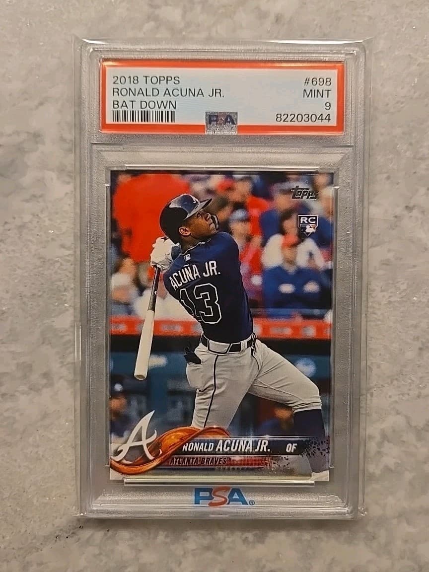 Ronald Acuña Jr. trading card