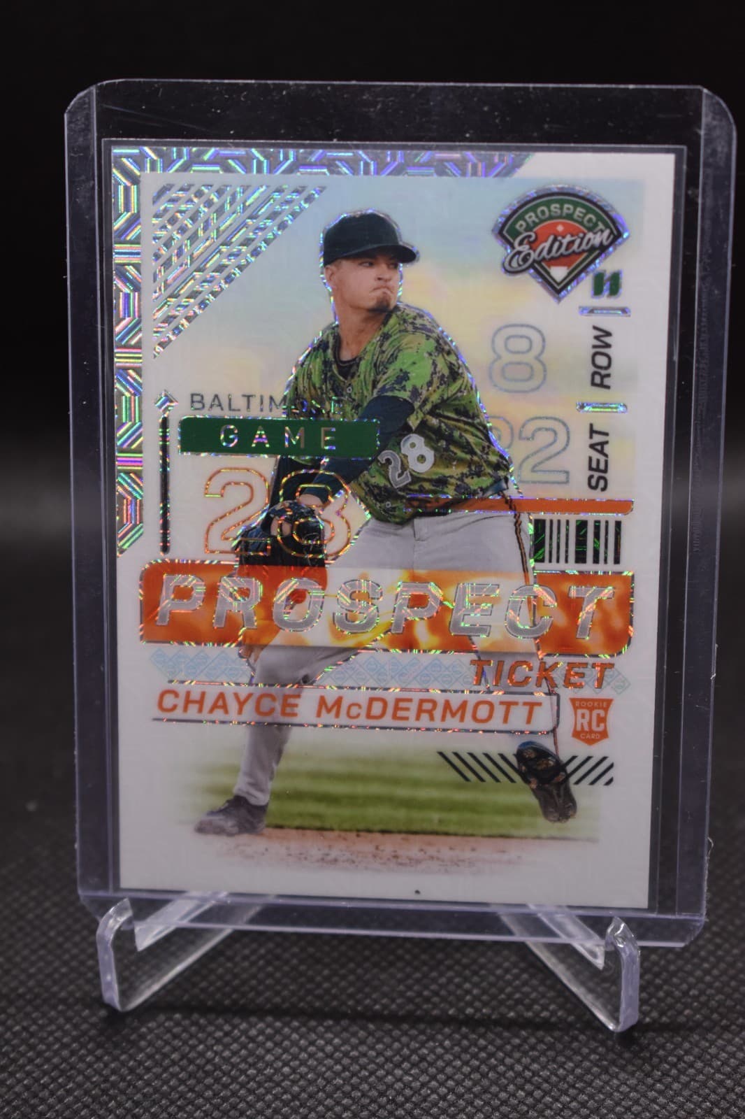 Chayce McDermott trading card