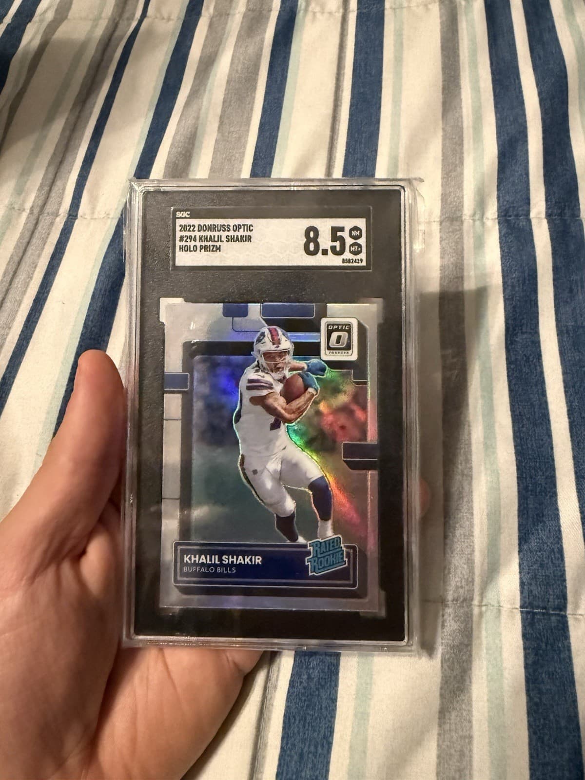 Khalil Shakir 2022 panini Donruss Optic