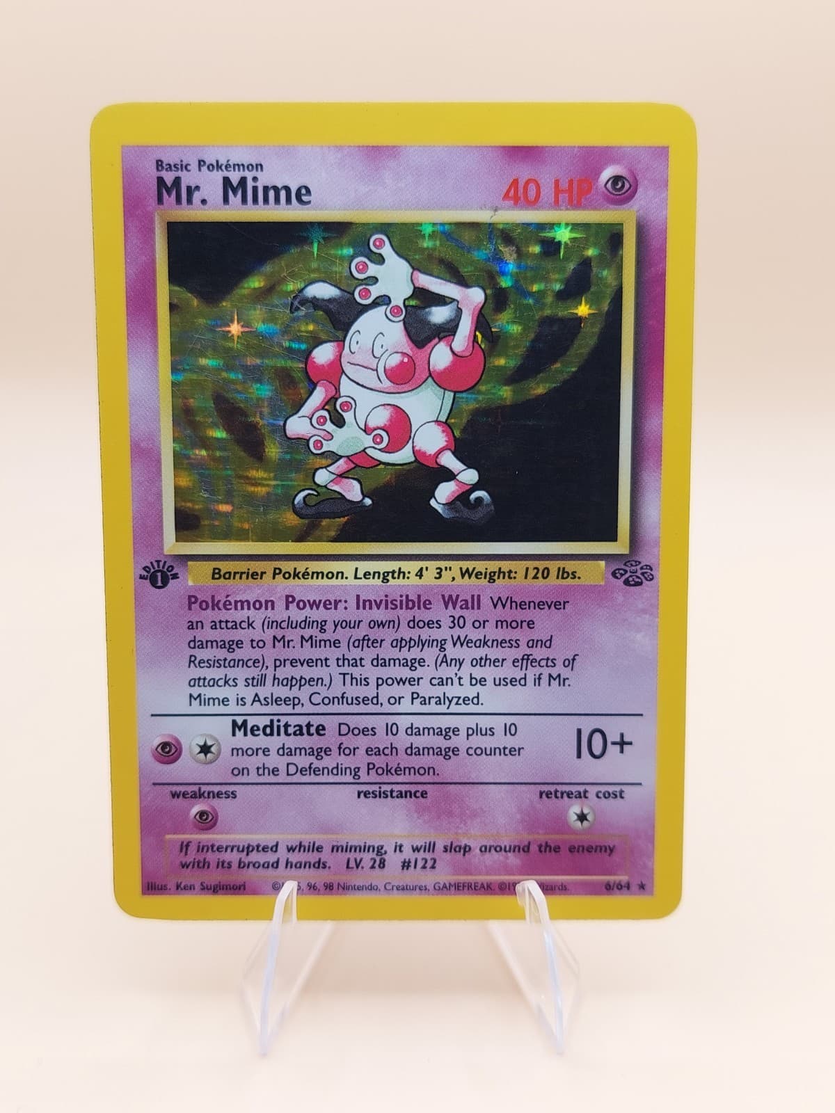 Mr. Mime trading card