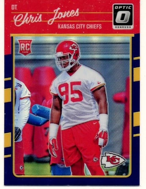 Chris Jones trading card