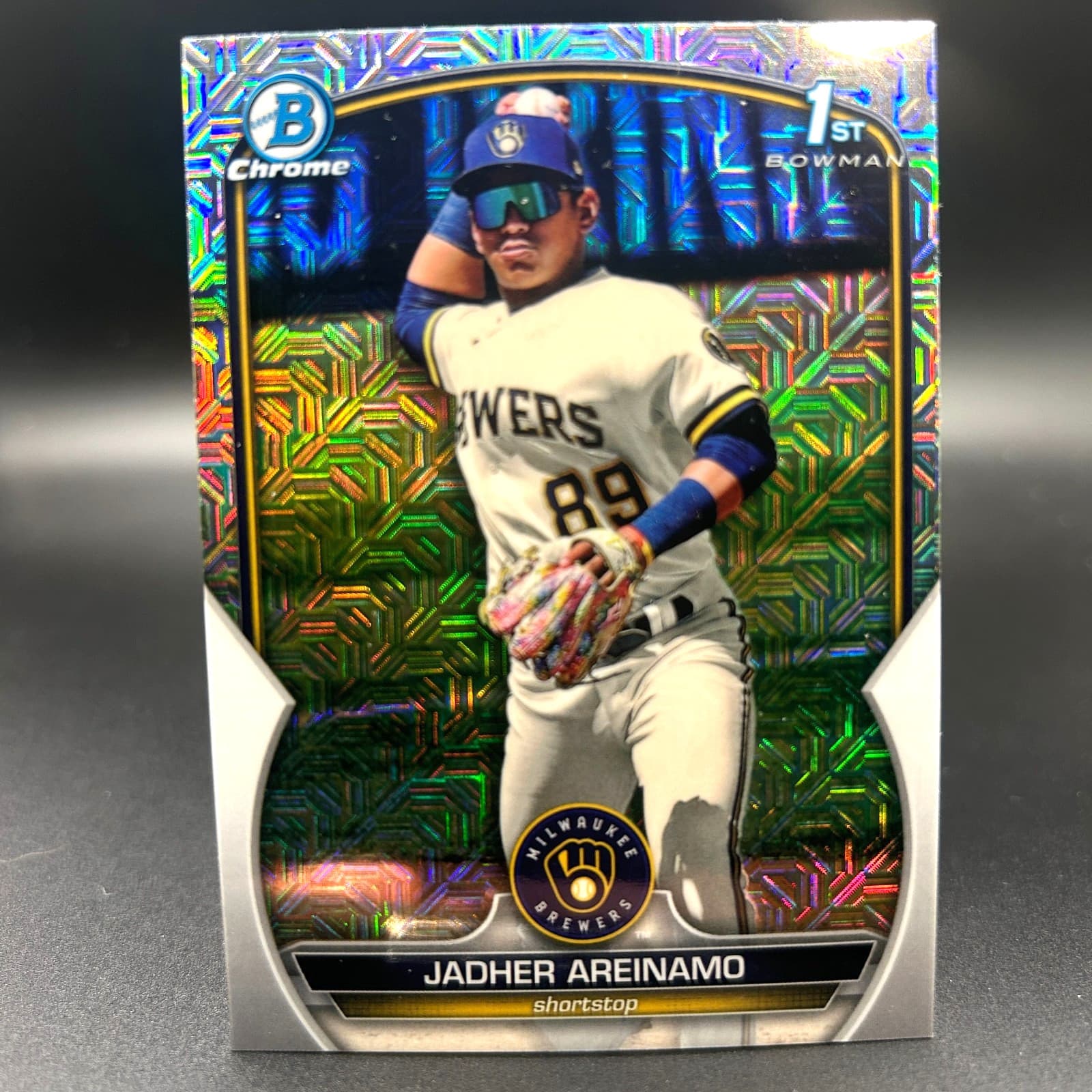 Jadher Areinamo trading card