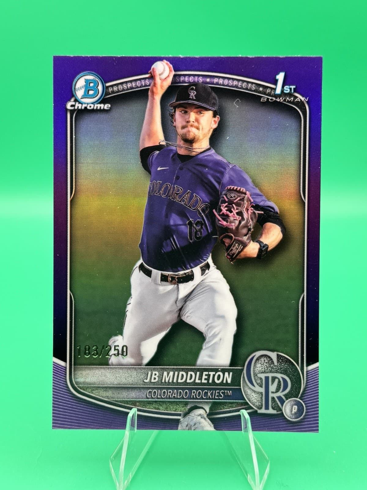 JB Middleton trading card