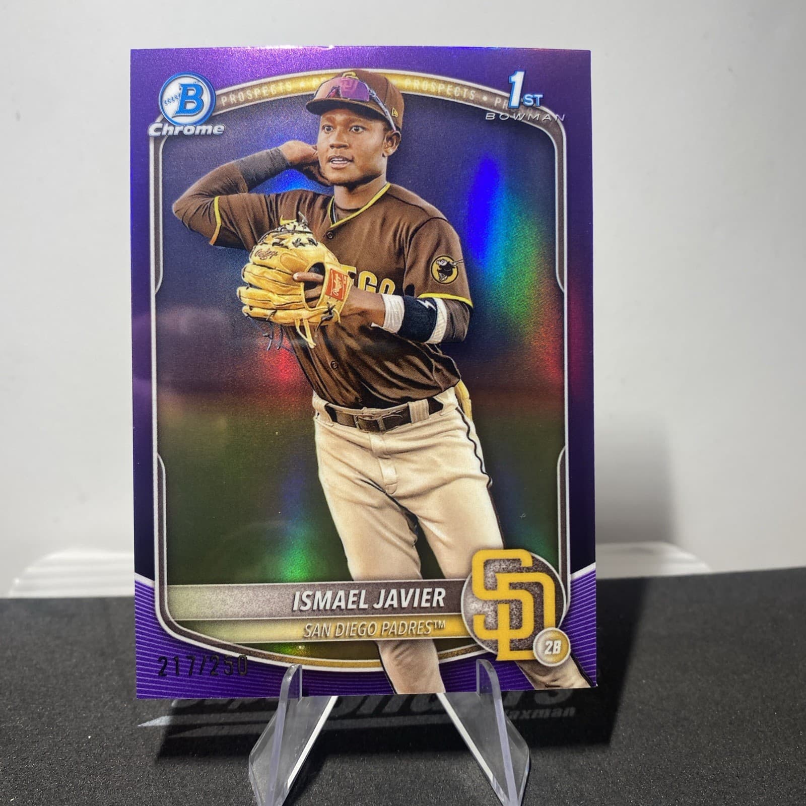 Ismael Javier trading card