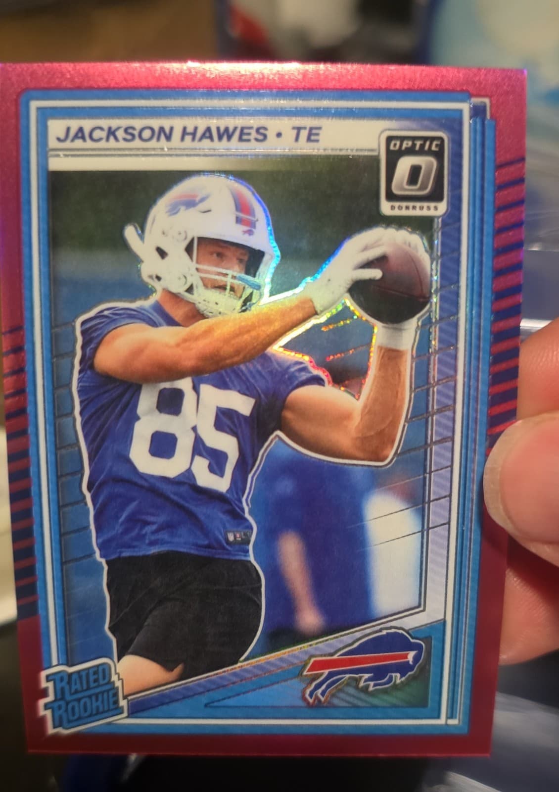 Jackson Hawes trading card
