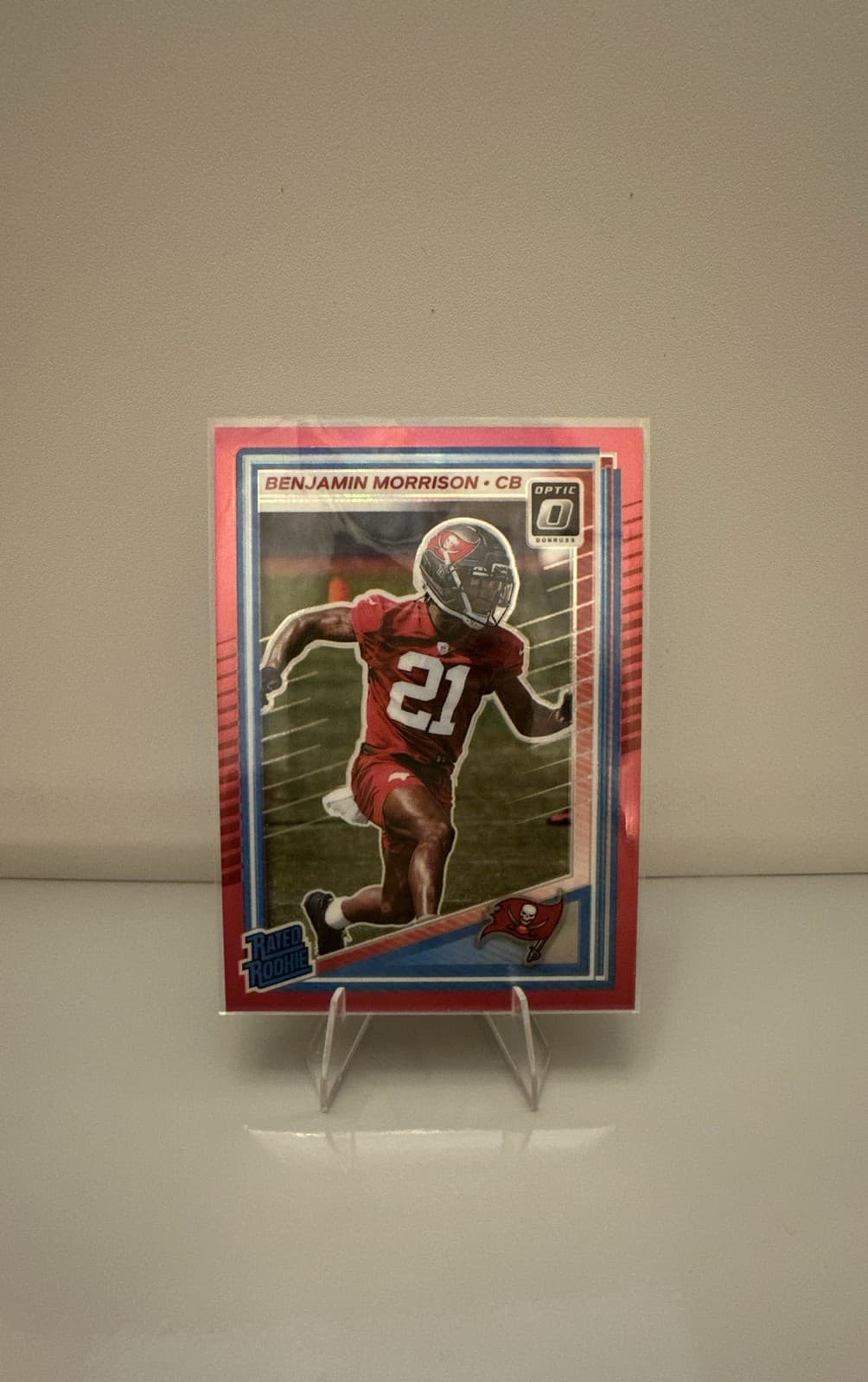 Benjamin Morrison trading card
