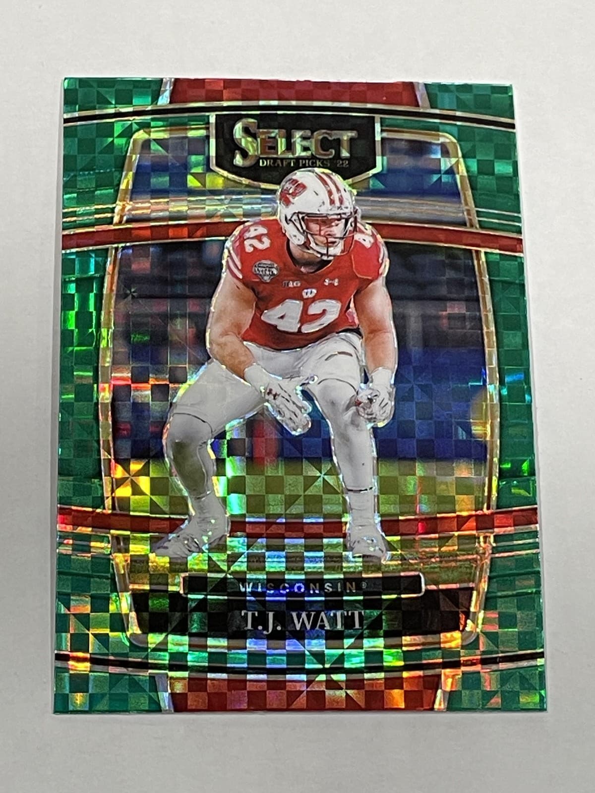 T.J. Watt 2022 panini Panini Select Draft Picks